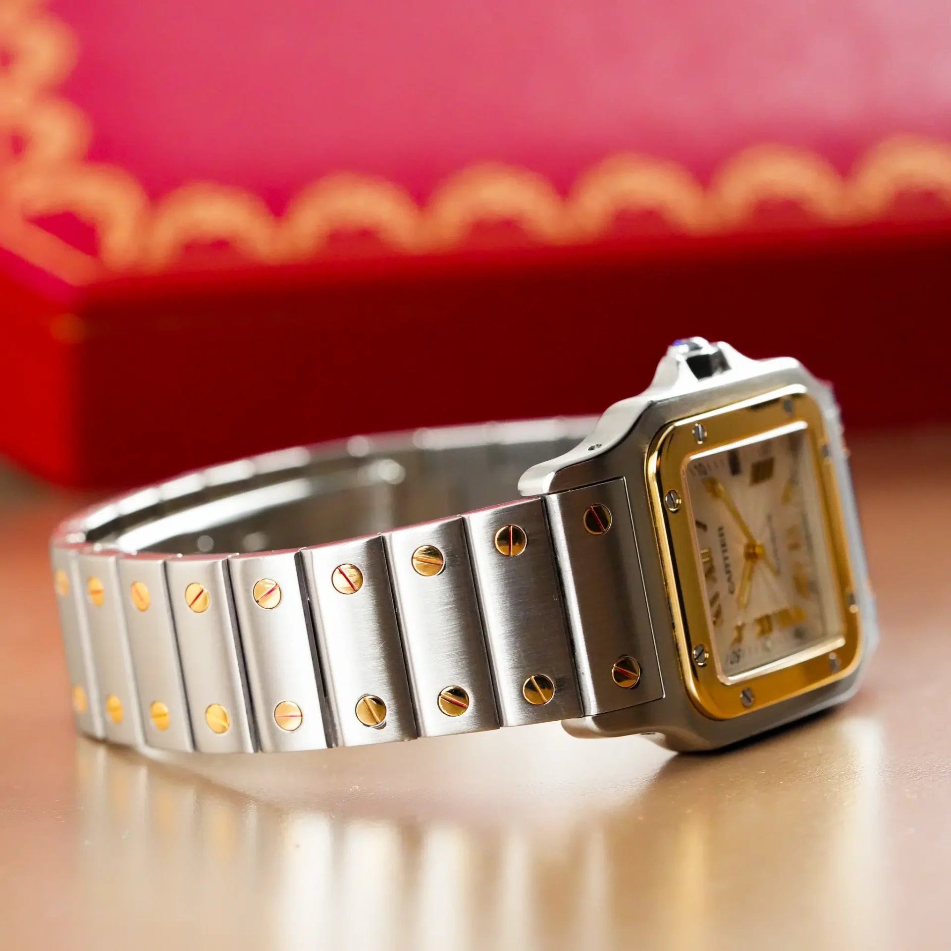 Cartier Santos Galbée Vintage 2319 - Görsel 8