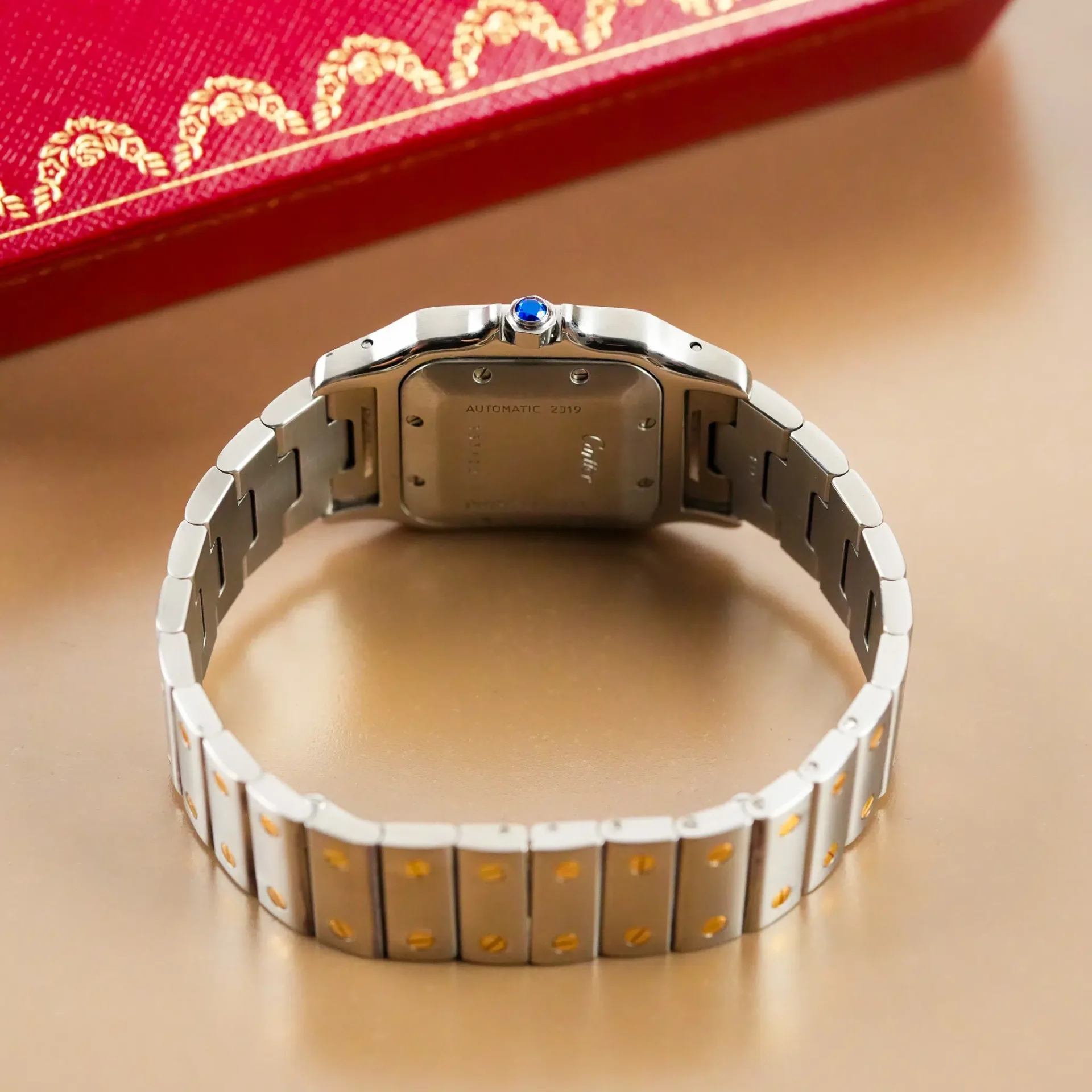 Cartier Santos Galbée Vintage 2319 - Görsel 9