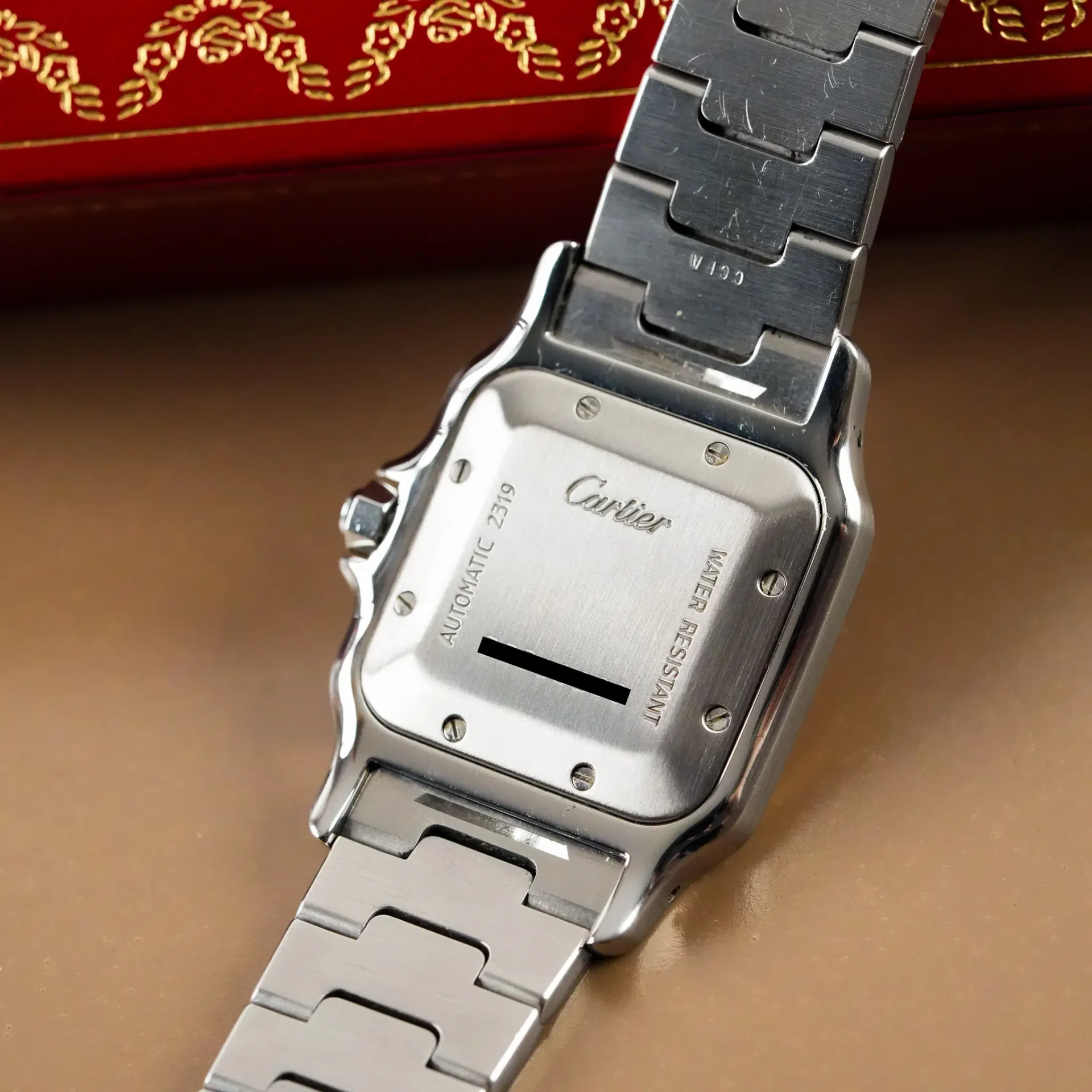 Cartier Santos Galbée Vintage 2319 - Görsel 13