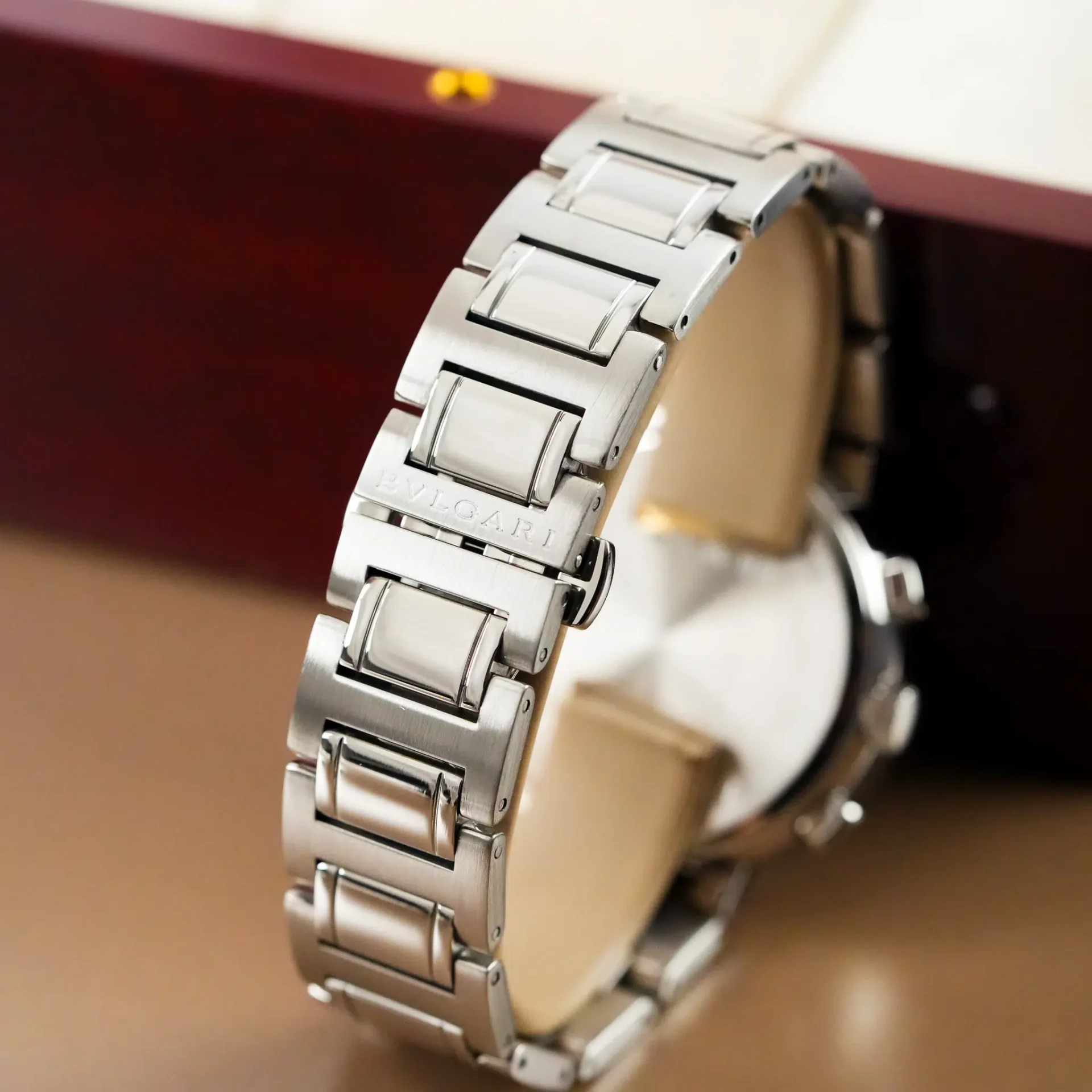 Bvlgari Bvlgari Chronograph Date BB 38 SS CH - Görsel 4