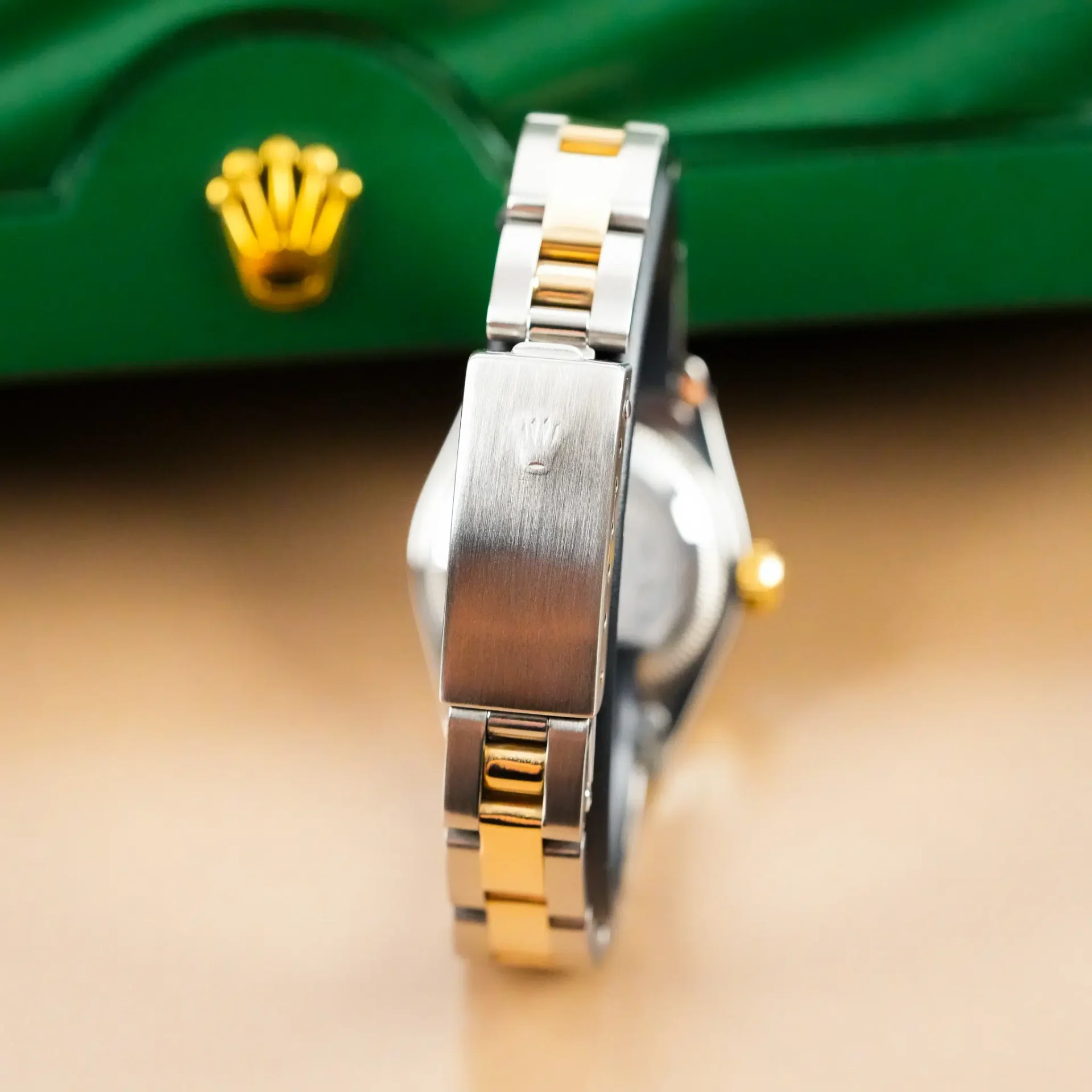 Lady Datejust 26 18k Gold Flutted Bezel Stick Dial 69173 - Görsel 4