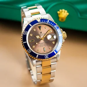 Rolex Submariner Date Patina Champagne Dial 16613