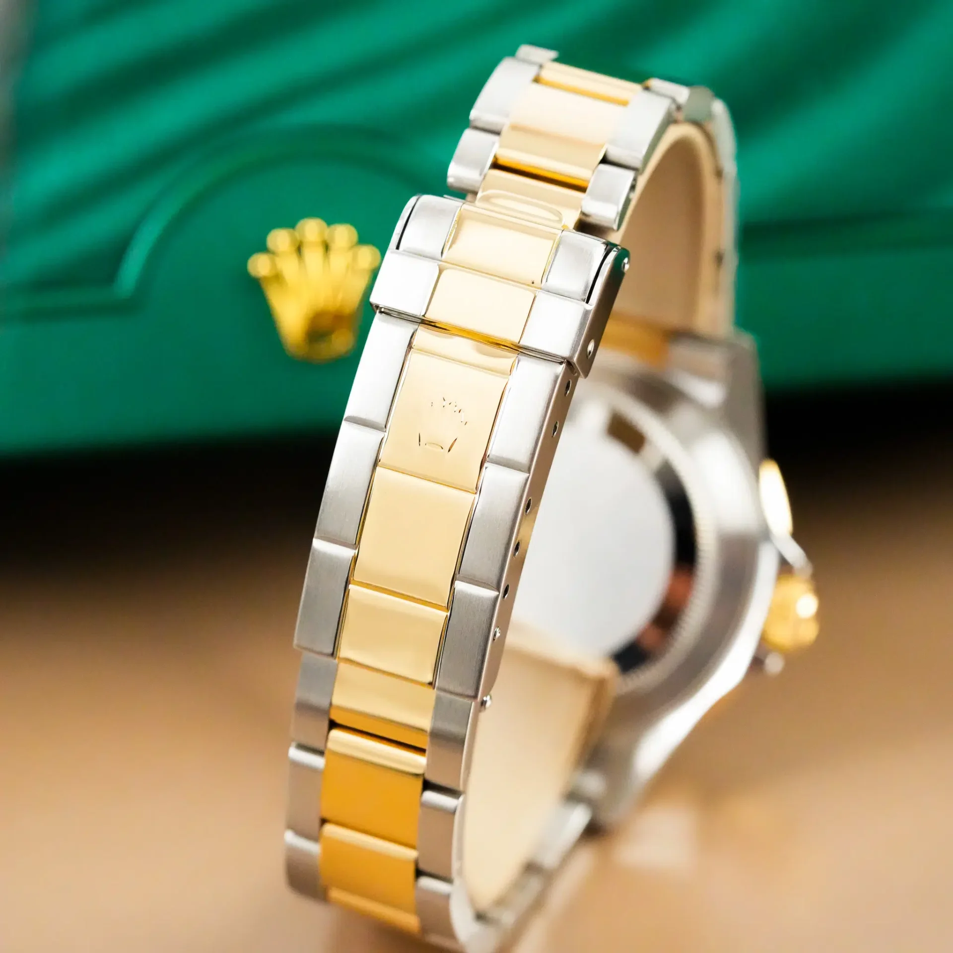 Rolex Submariner Date Patina Champagne Dial 16613 - Görsel 4