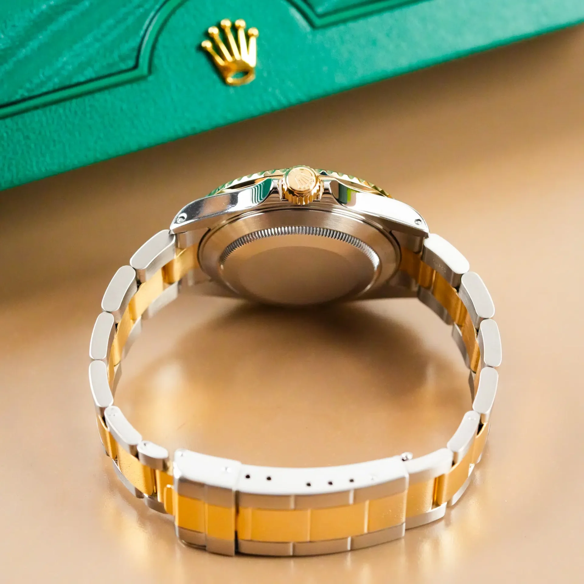 Rolex Submariner Date Patina Champagne Dial 16613 - Görsel 8