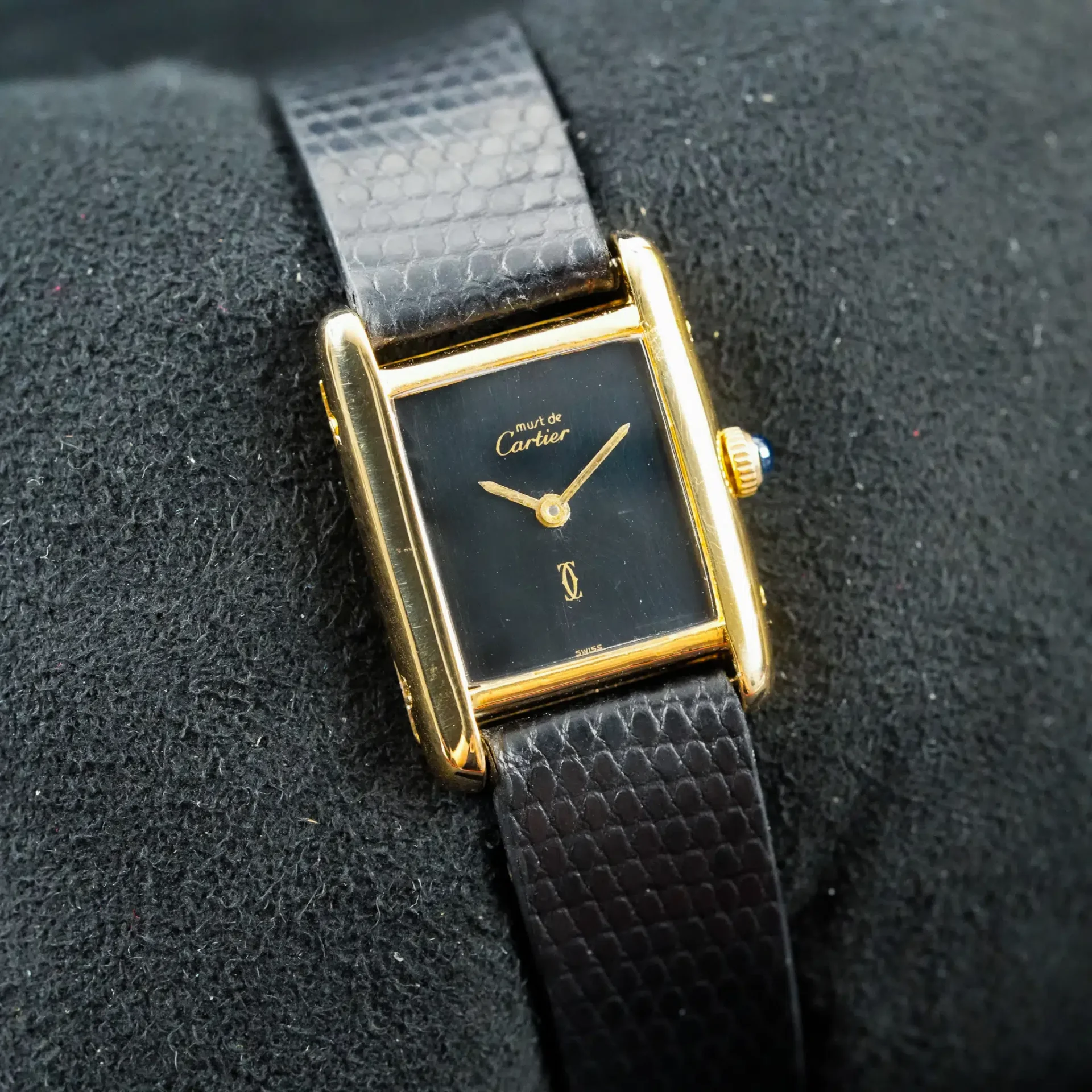 Cartier Tank Vermeil Vintage