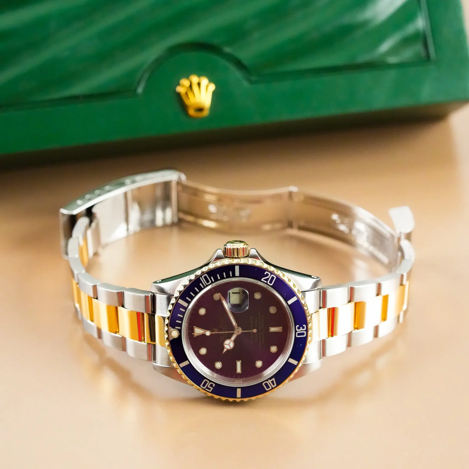 Rolex Submariner Date Bluesy 16613 - Görsel 10