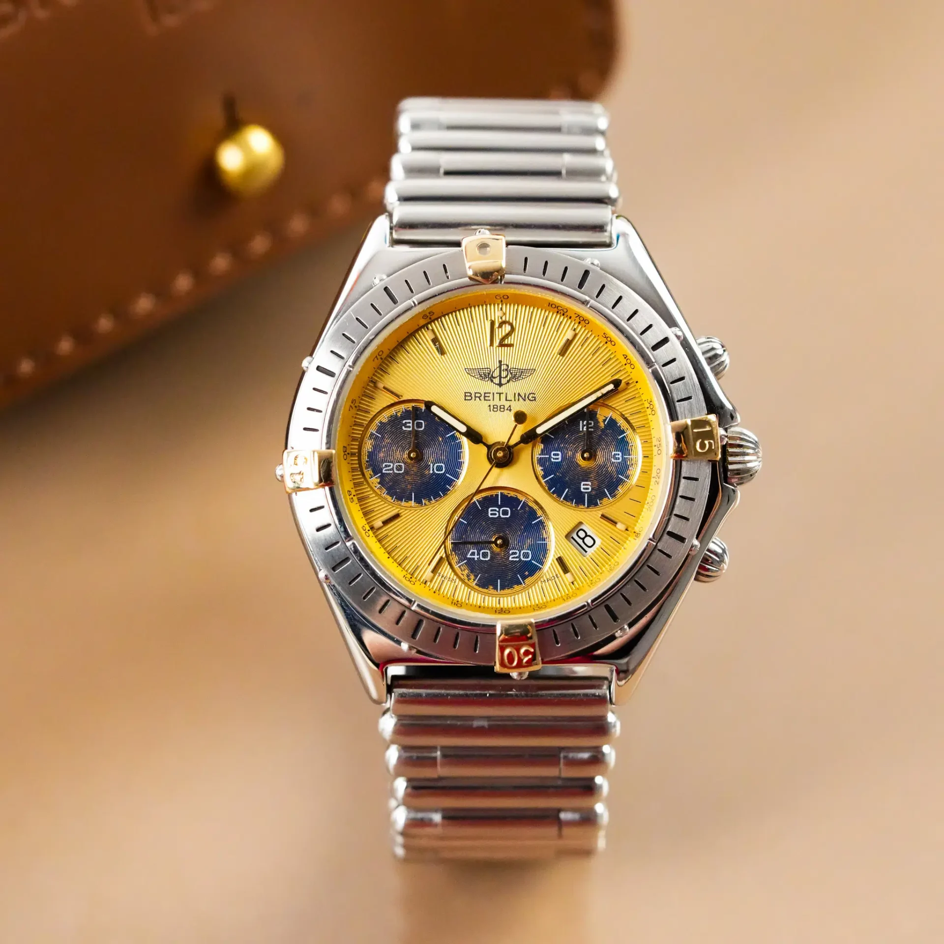 Breitling Chronomat Sextant Patina Dial B55045 - Görsel 3