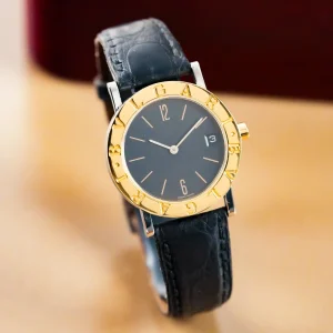 Bvlgari  Bulgari 18k Gold Two Tone Case  BB30SGLD