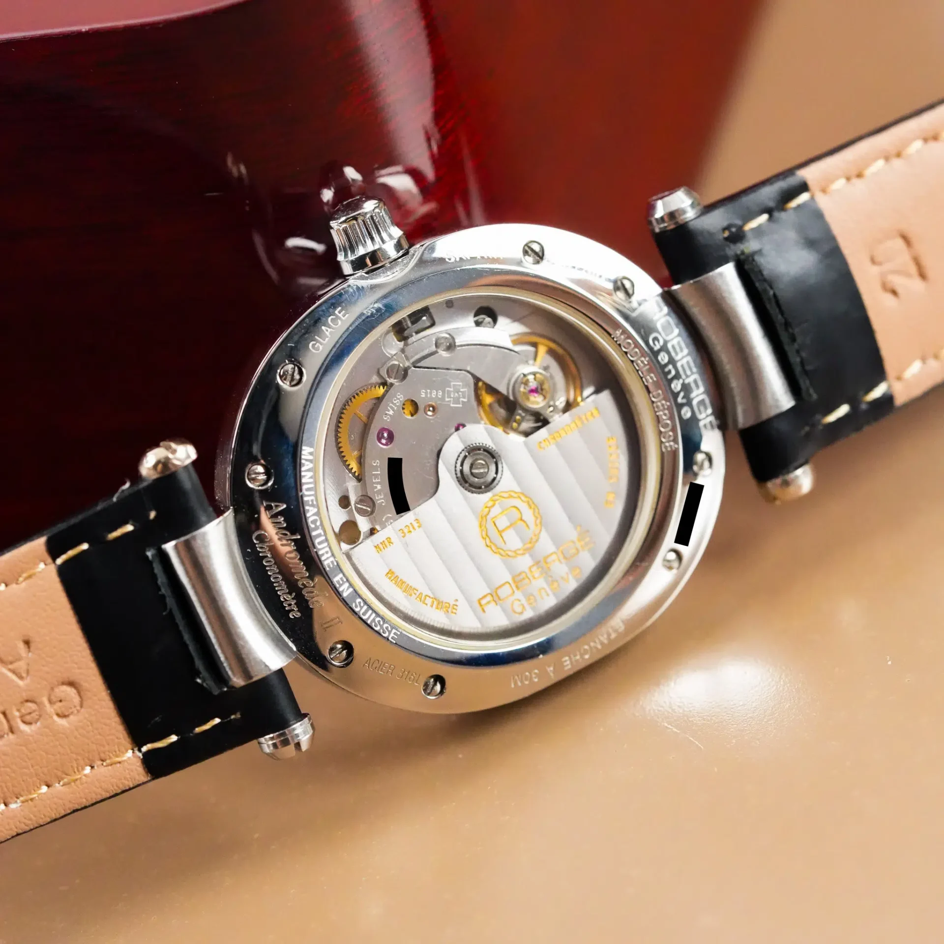 Roberge Andromede II Chronometre 316L - Görsel 13
