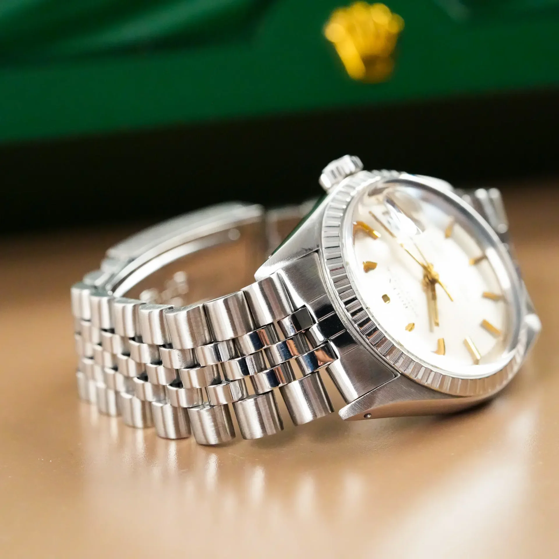 Rolex Datejust 36 Jubilee Fluted Bezel Stick Dial 1603 - Görsel 6