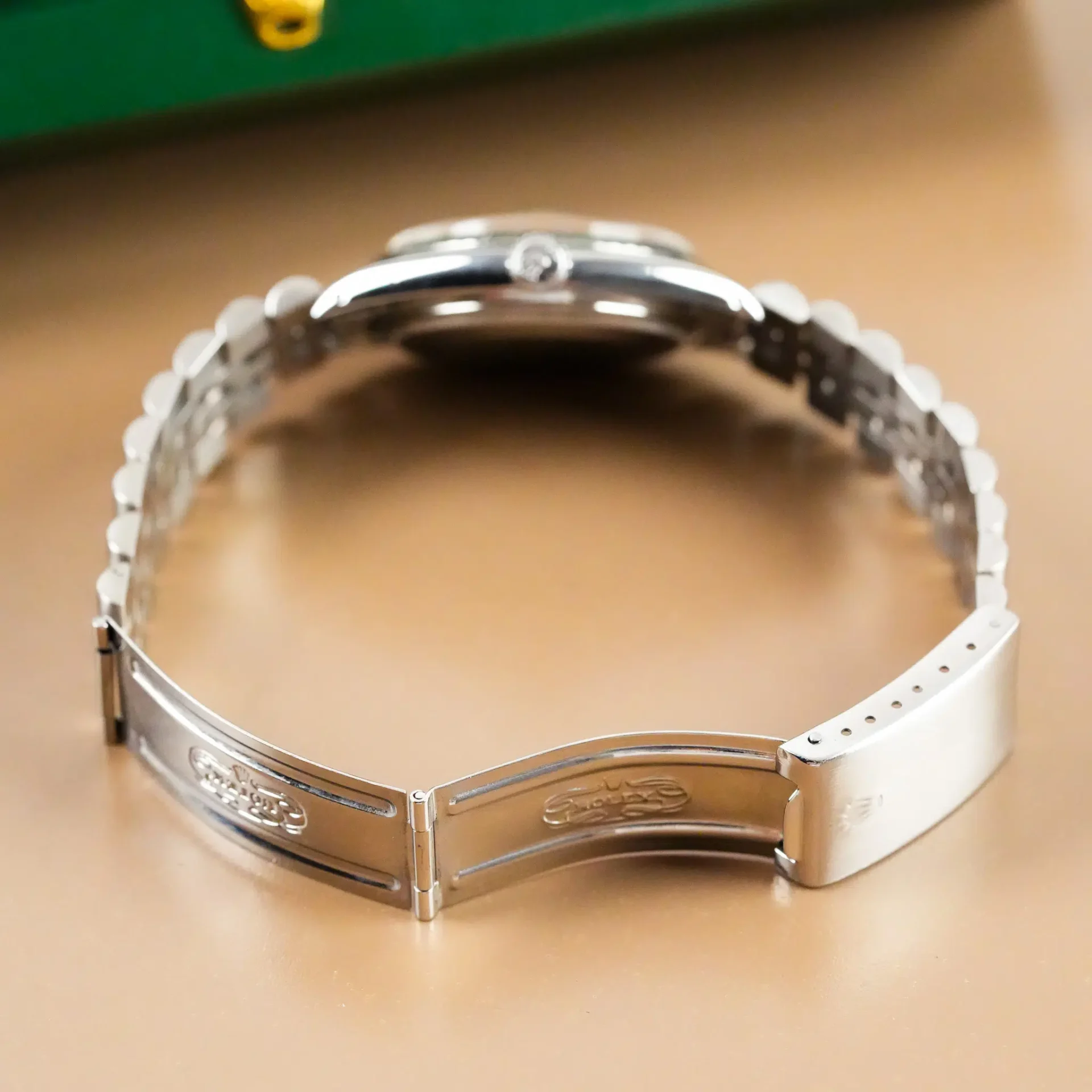 Rolex Datejust 36 Jubilee Fluted Bezel Stick Dial 1603 - Görsel 7