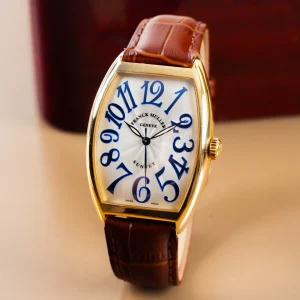 Franck Muller Curvex Sunset Limited Edition 18k Yellow Gold 6850 SC