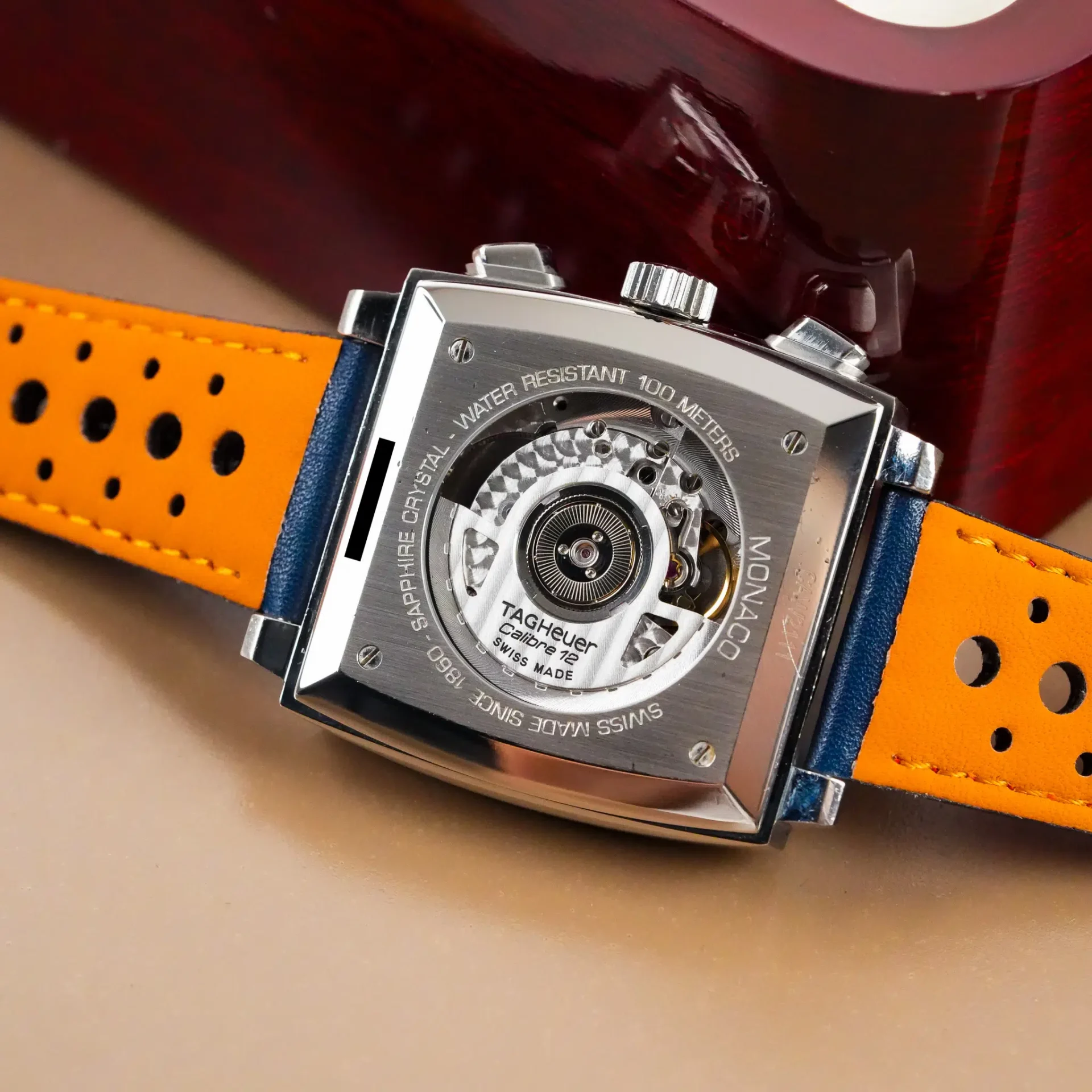TAG Heuer Monaco Calibre 12 Steve McQueen CAW2111 - Görsel 13