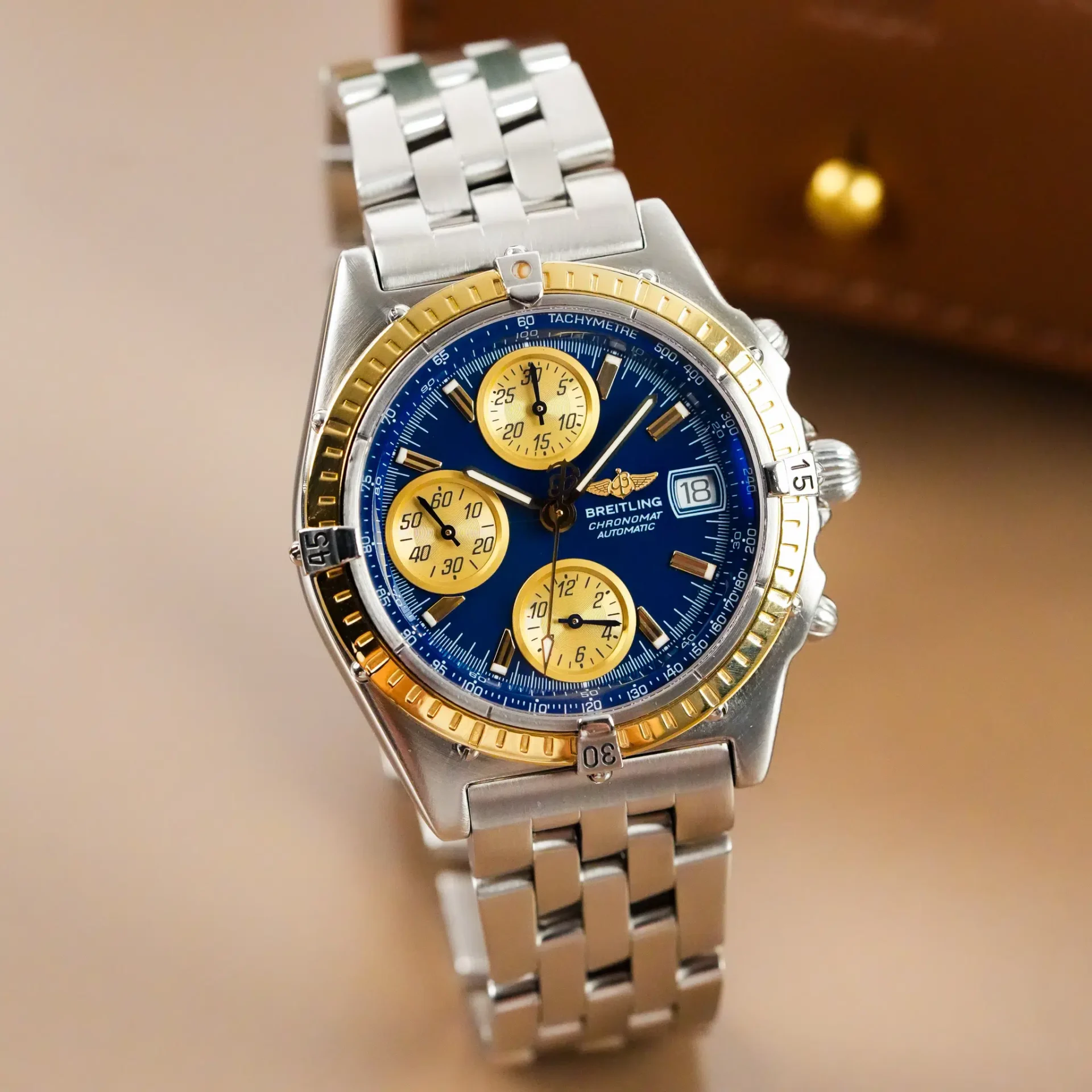 Breitling Chronomat Chronograph Date Two Tone B13050.1