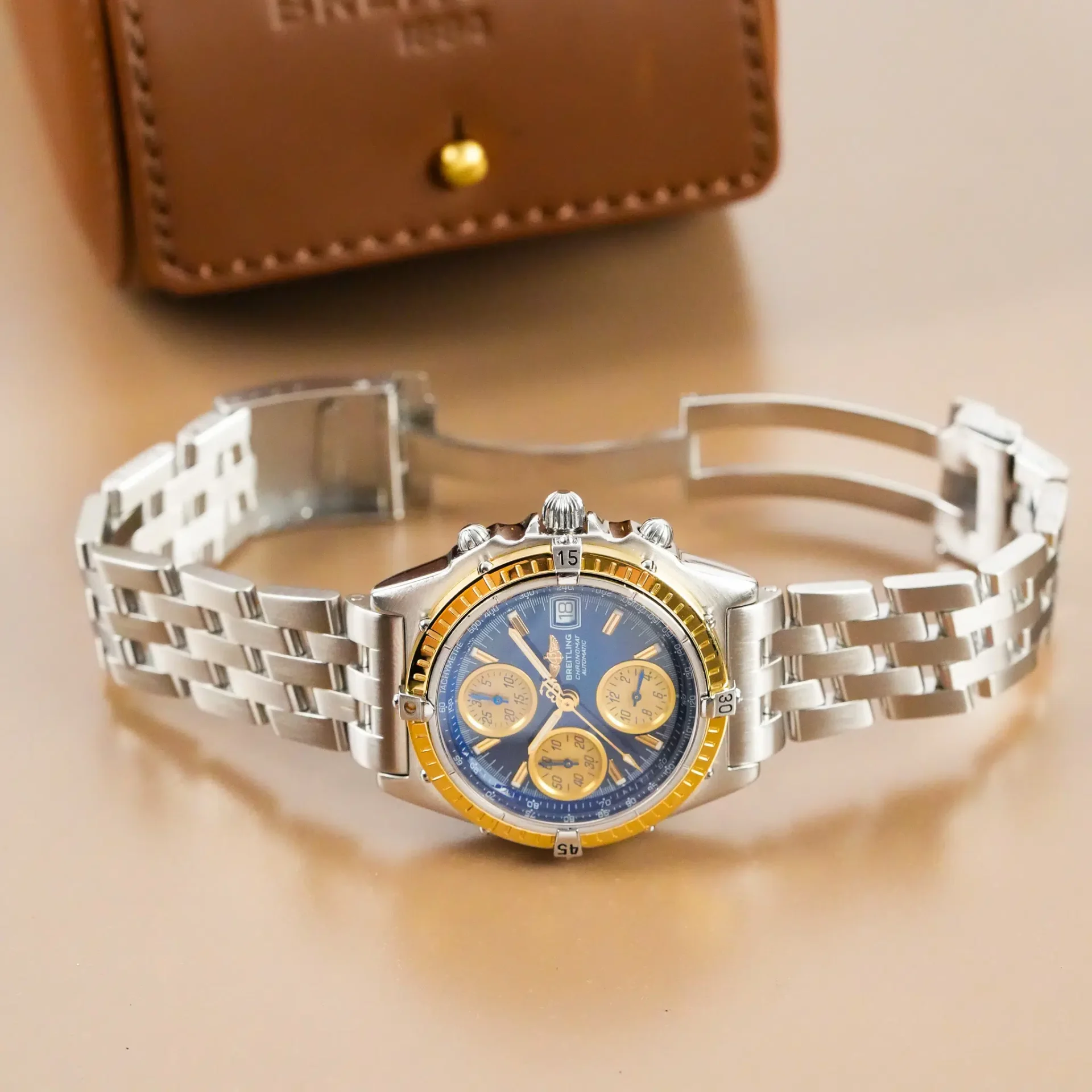 Breitling Chronomat Chronograph Date Two Tone B13050.1 - Görsel 10
