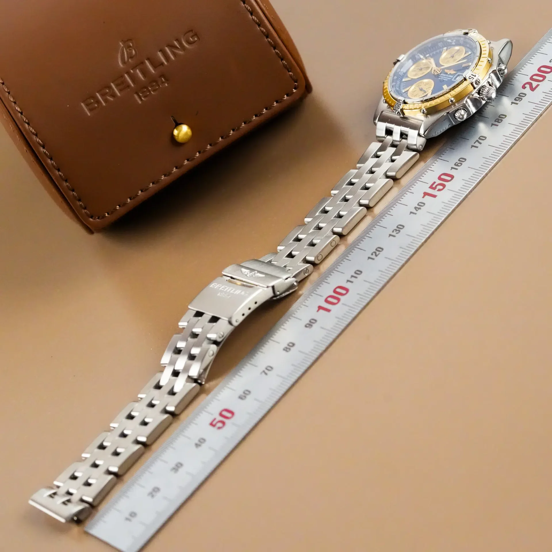 Breitling Chronomat Chronograph Date Two Tone B13050.1 - Görsel 11