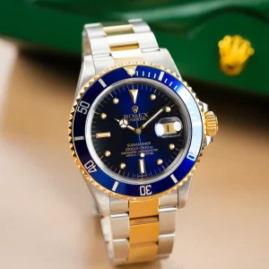 Rolex Submariner Date Two Tone Nipple Dial  16803