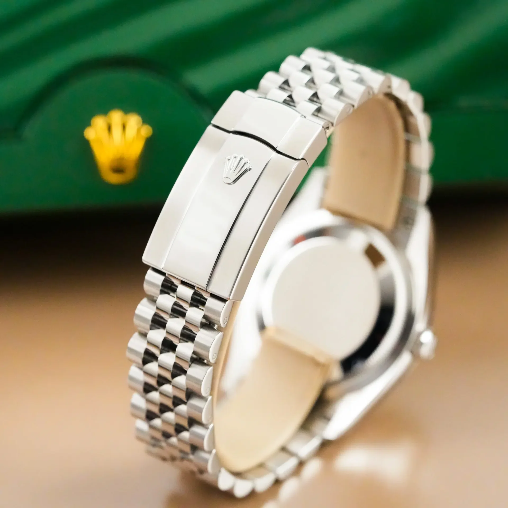 Rolex Datejust Blue Dial Fluted Bezel Jubilee 126234 - Görsel 4