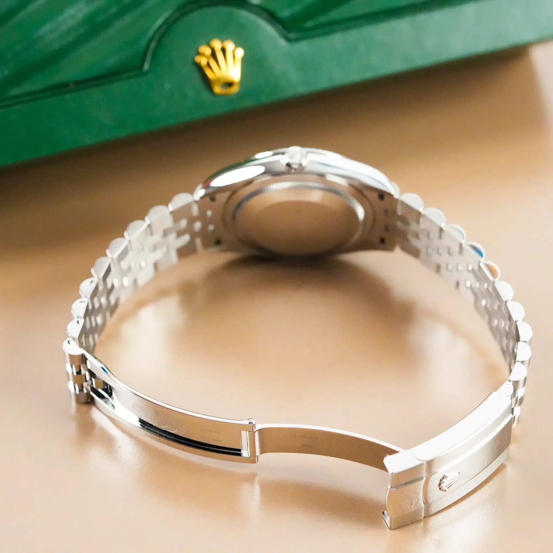 Rolex Datejust Blue Dial Fluted Bezel Jubilee 126234 - Görsel 9