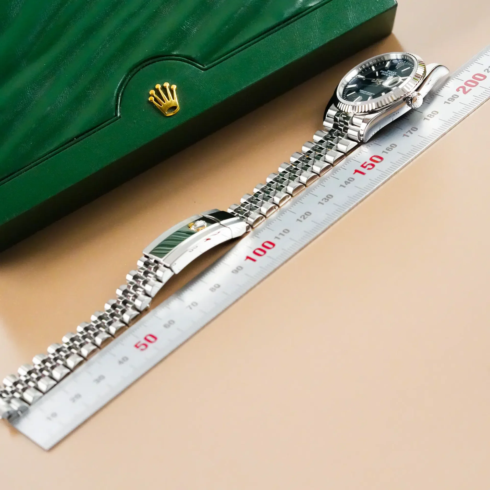 Rolex Datejust Blue Dial Fluted Bezel Jubilee 126234 - Görsel 11