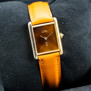 Cartier Must de Cartier Brown Vermeil Tortoiseshell Dial 041180