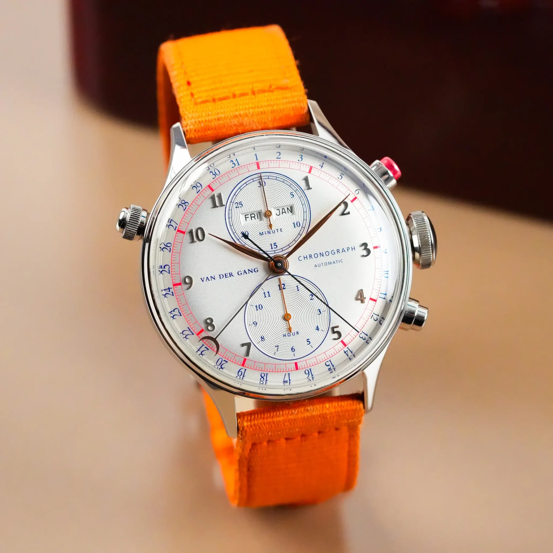 Van Der Gang Original Calendar Chronograph 20052BW-TRg