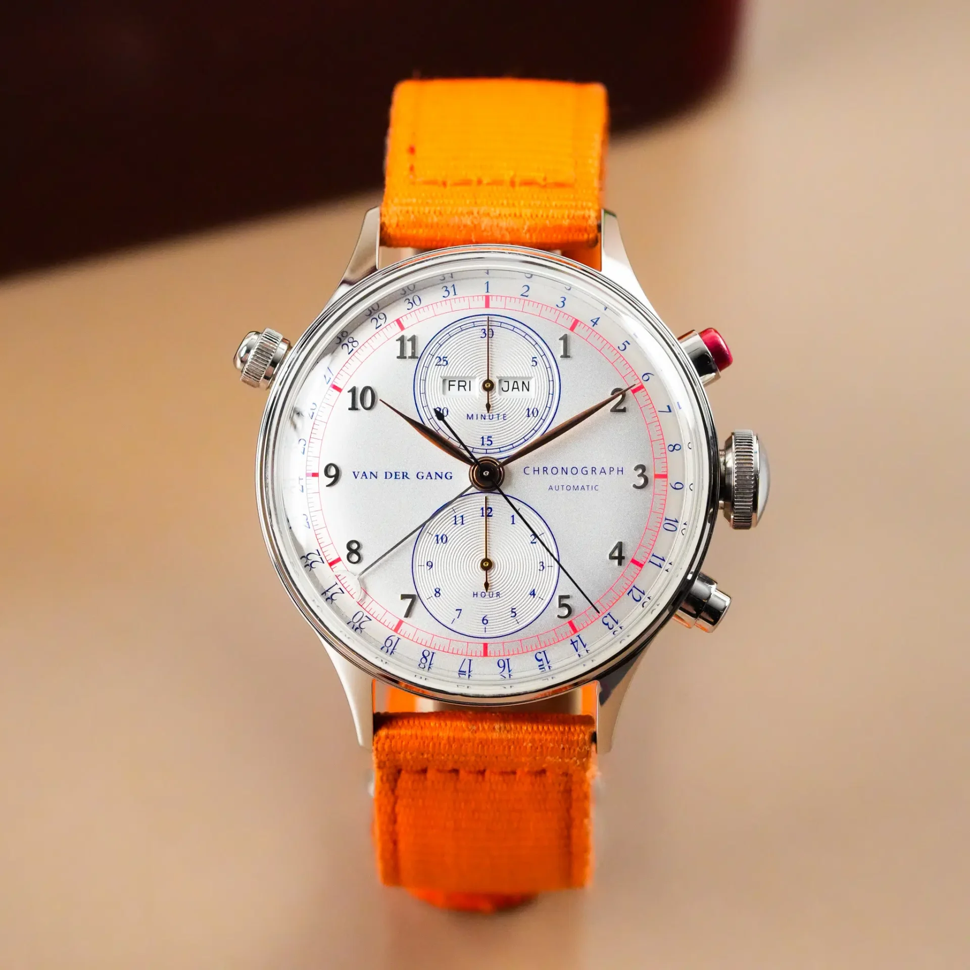 Van Der Gang Original Calendar Chronograph 20052BW-TRg - Görsel 3