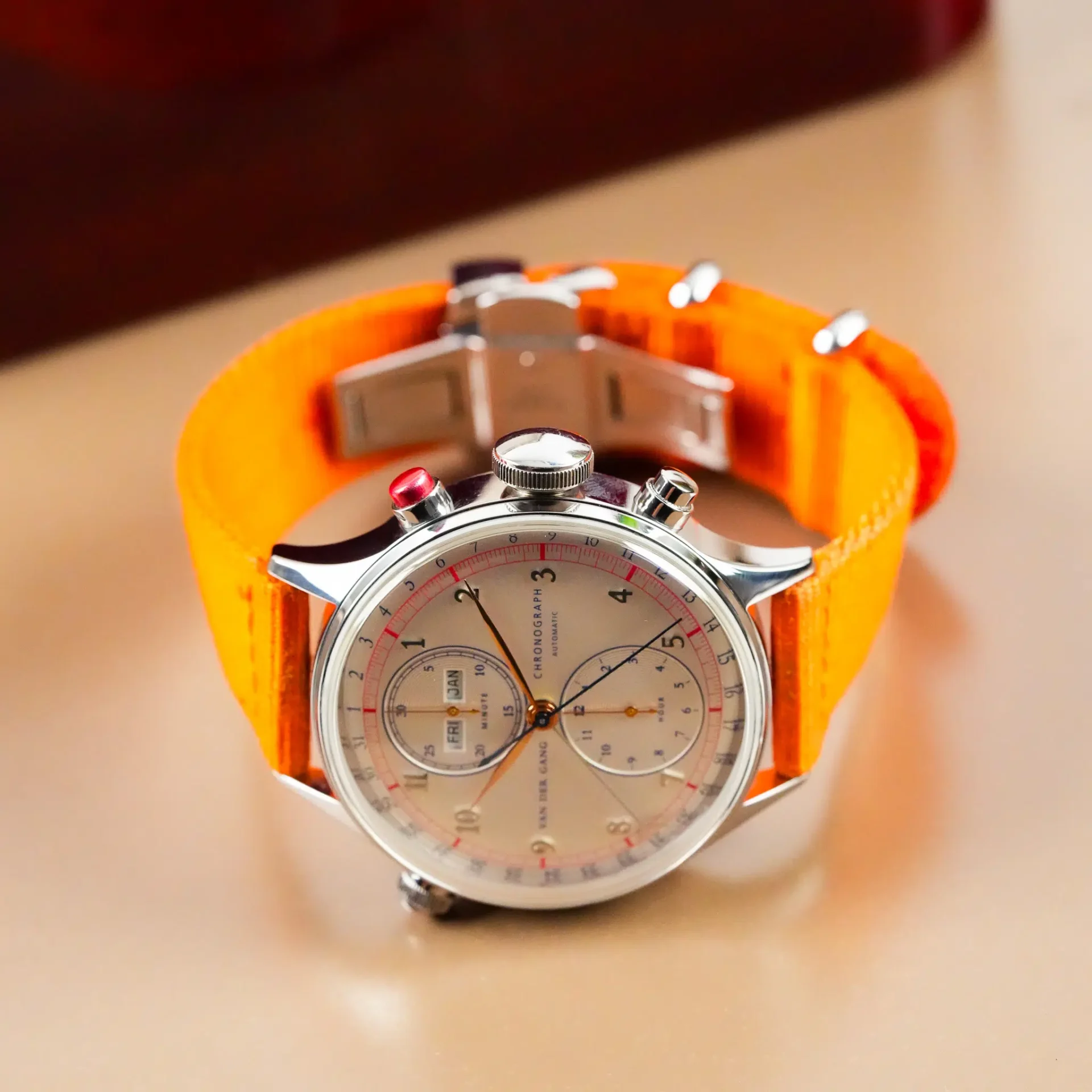 Van Der Gang Original Calendar Chronograph 20052BW-TRg - Görsel 6