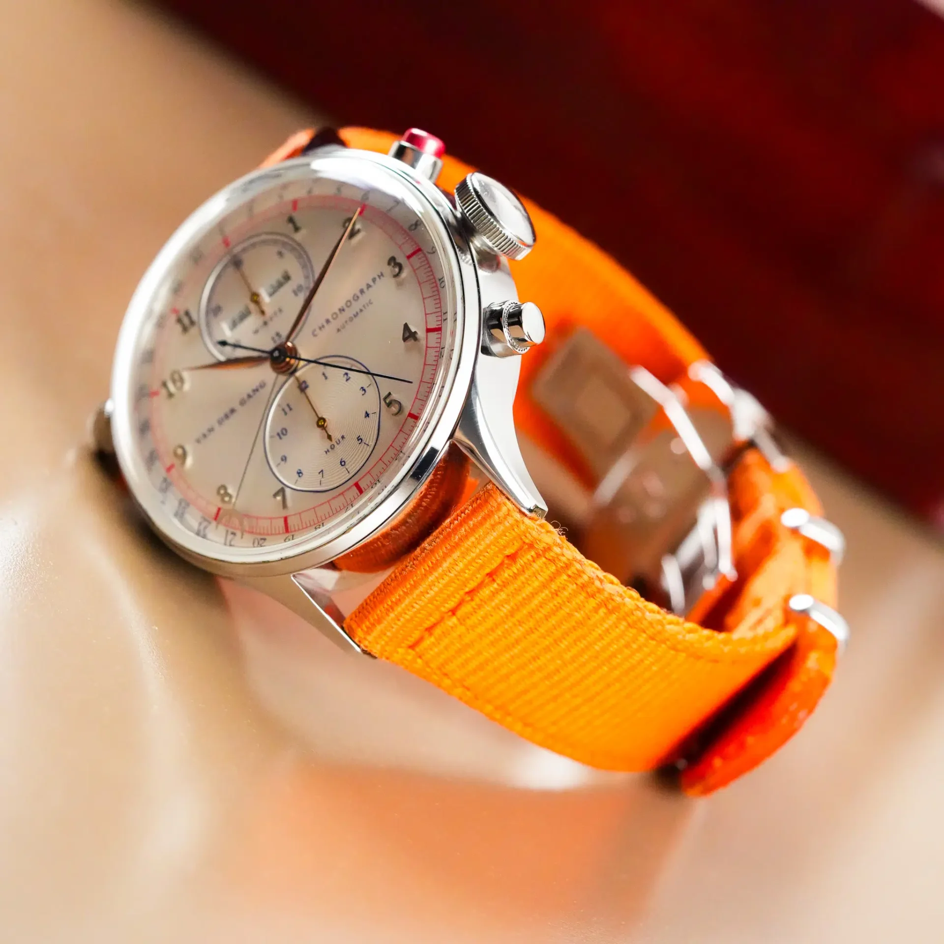 Van Der Gang Original Calendar Chronograph 20052BW-TRg - Görsel 7