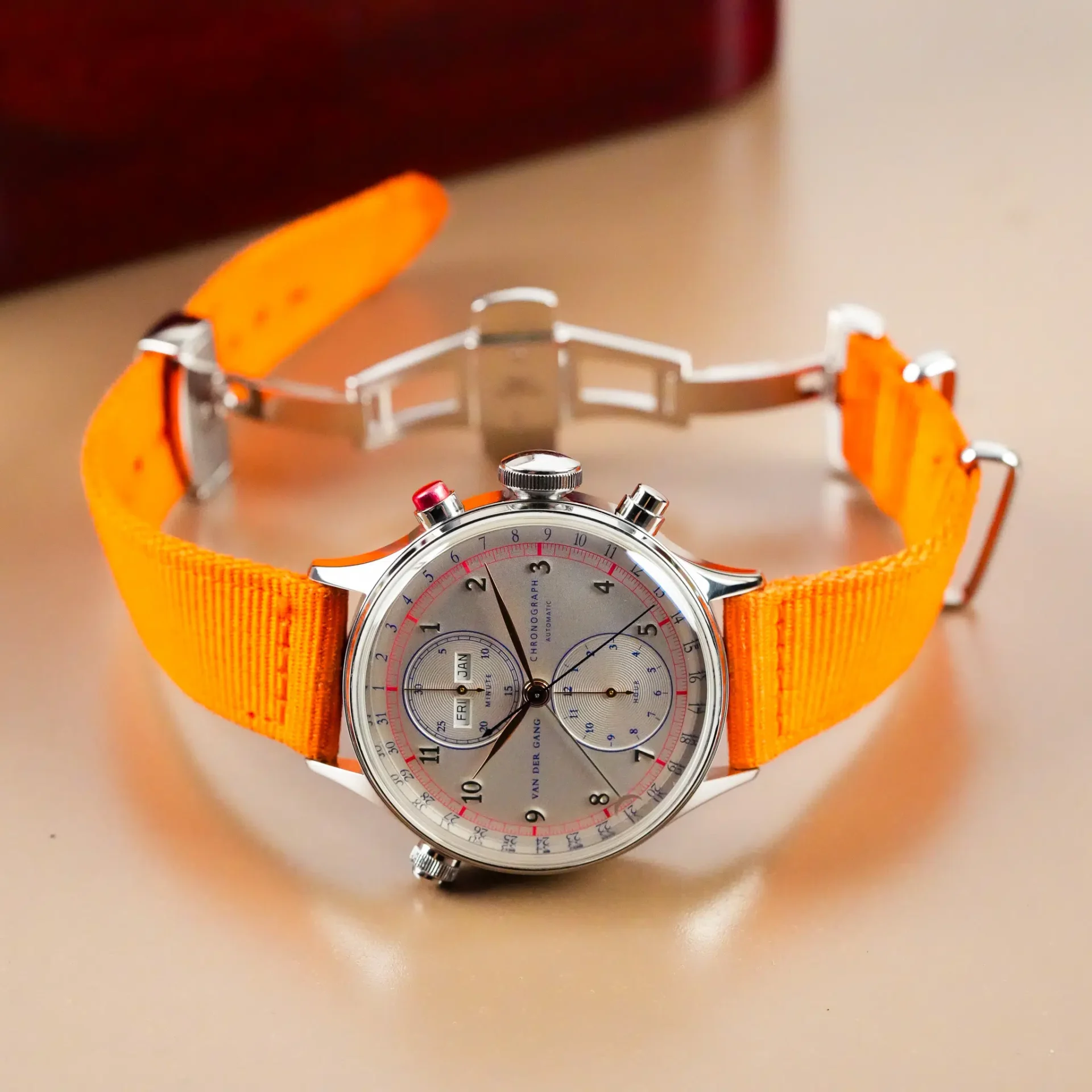 Van Der Gang Original Calendar Chronograph 20052BW-TRg - Görsel 11