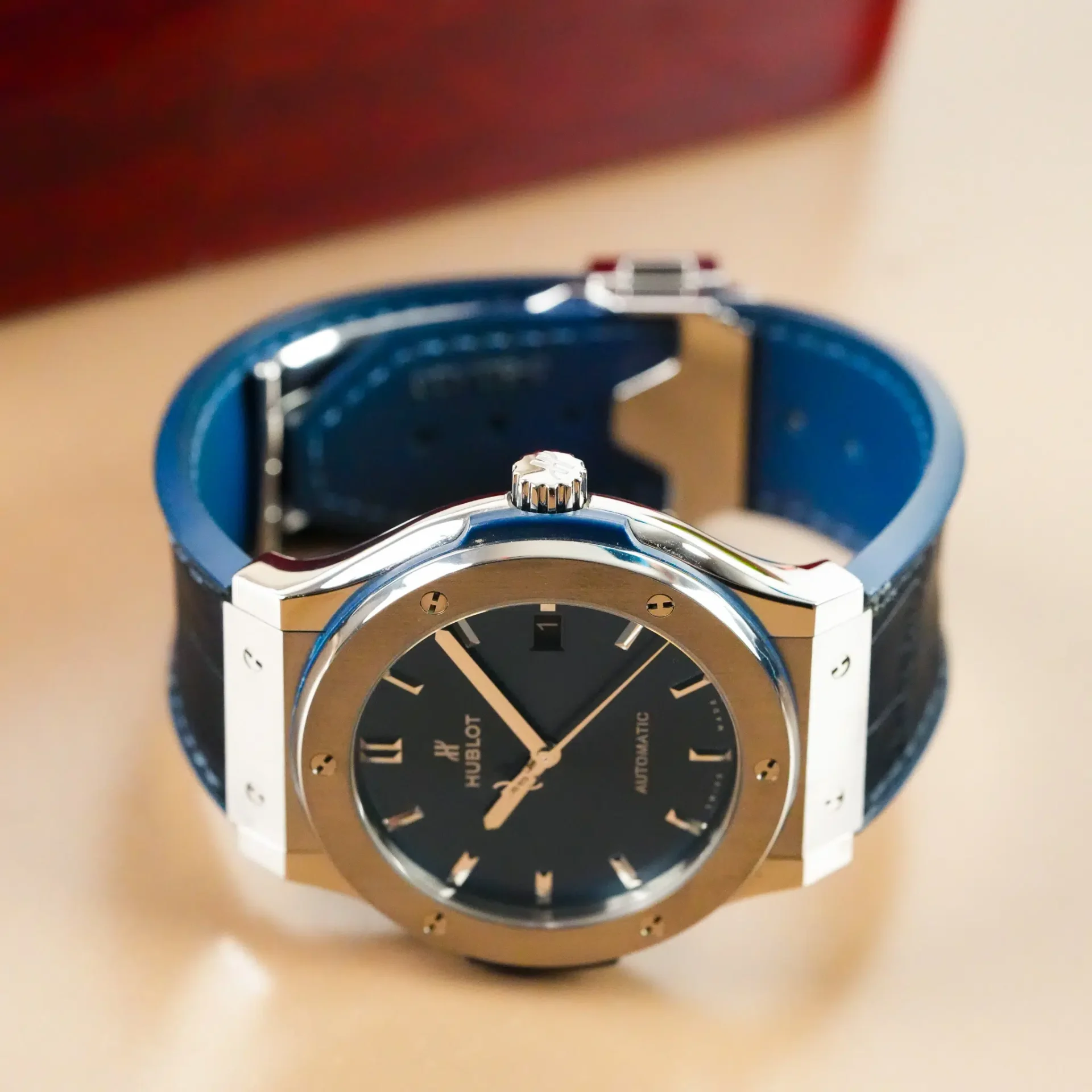 Hublot Classic Fusion Titanium Blue 511.NX.7170.LR - Görsel 5