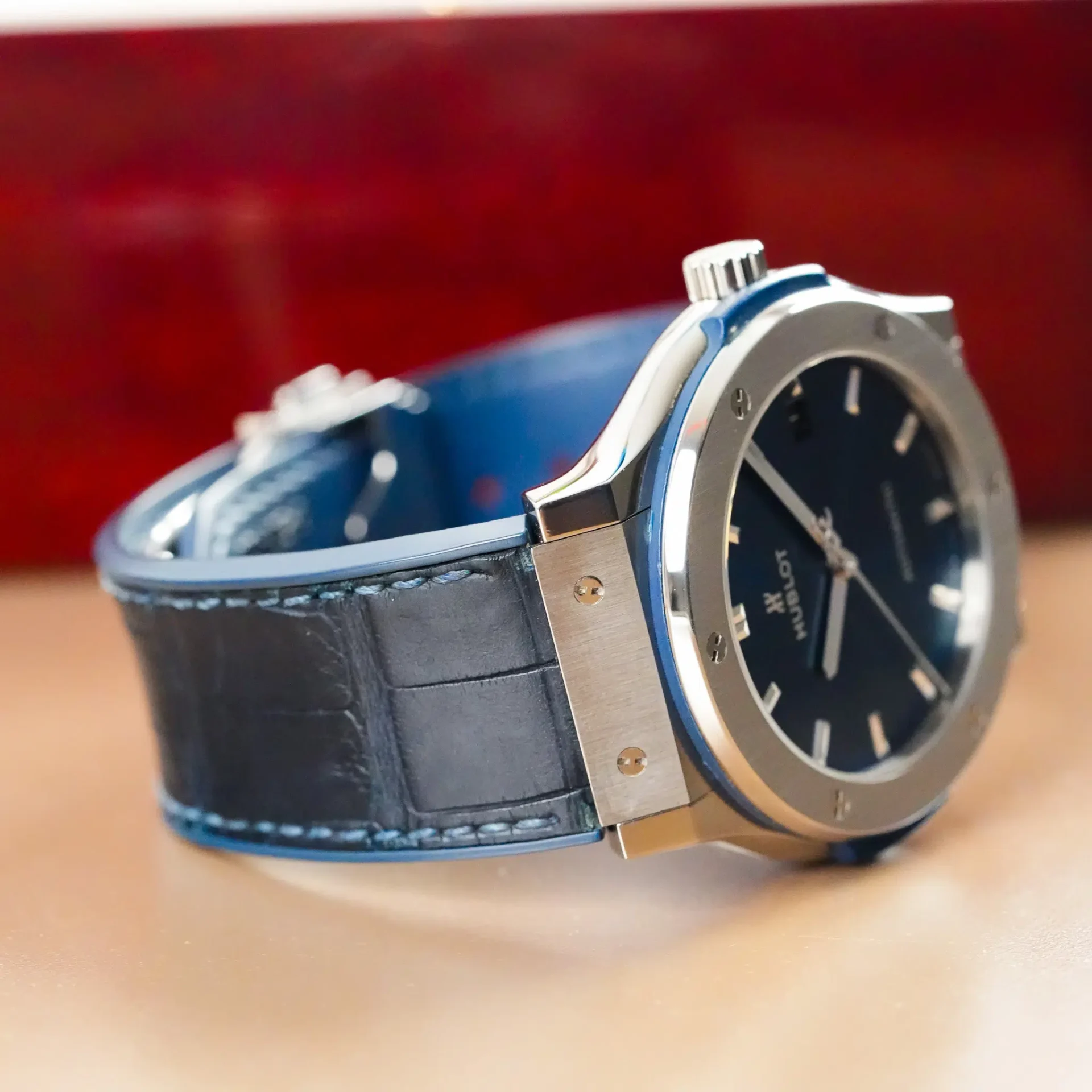Hublot Classic Fusion Titanium Blue 511.NX.7170.LR - Görsel 7