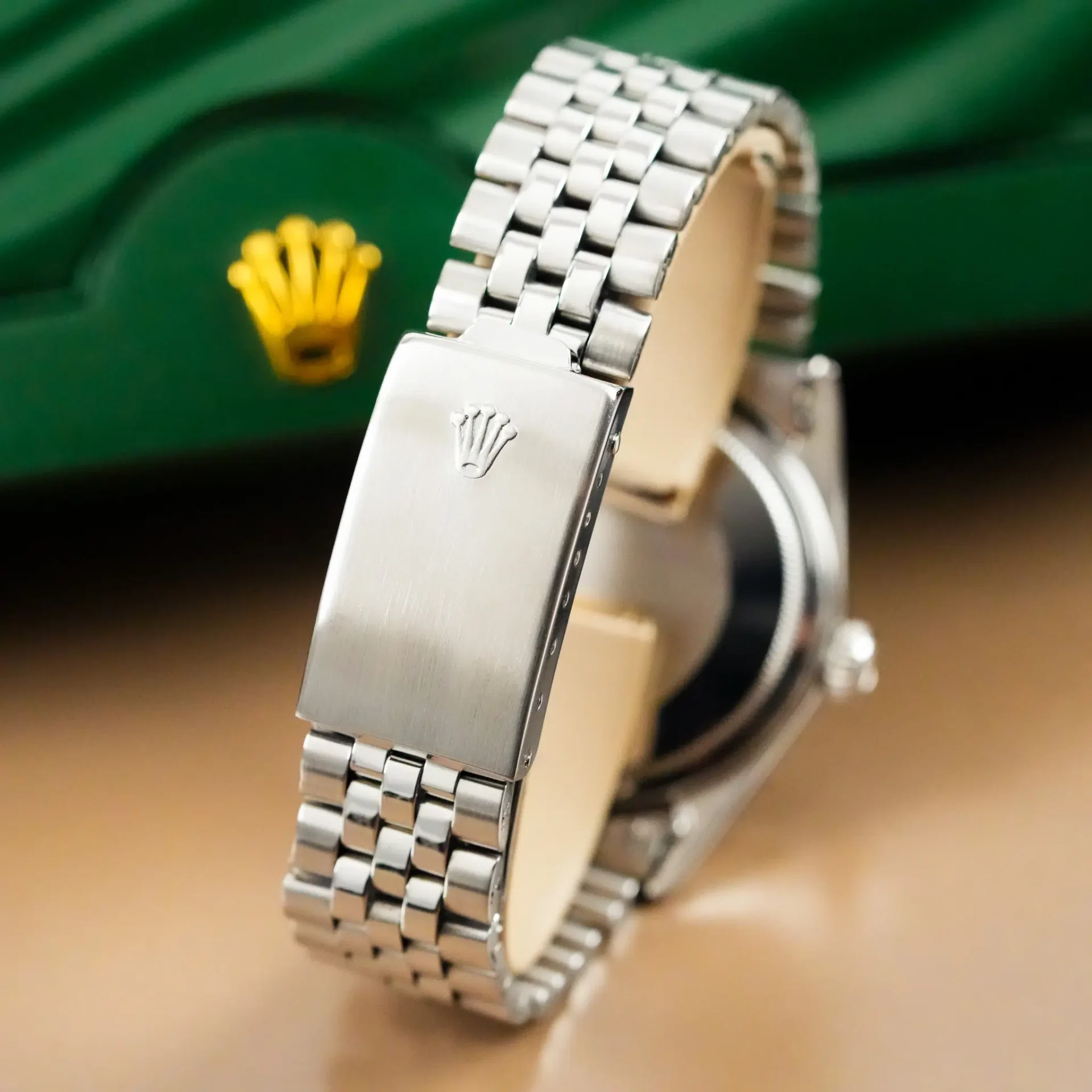 Rolex Datejust 36 Jubilee Fluted Bezel Stick&Black Dial 1603 - Görsel 4