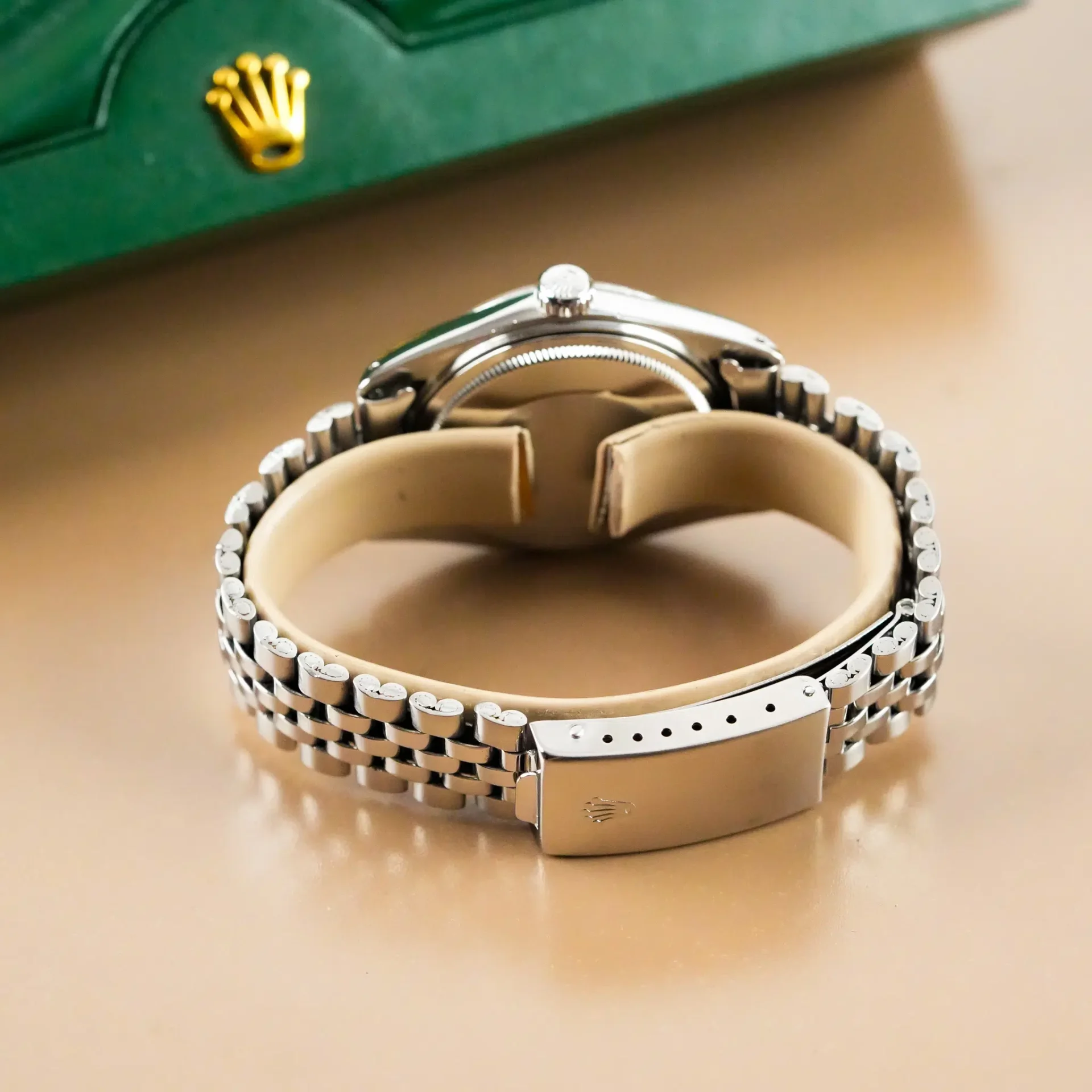 Rolex Datejust 36 Jubilee Fluted Bezel Stick&Black Dial 1603 - Görsel 8