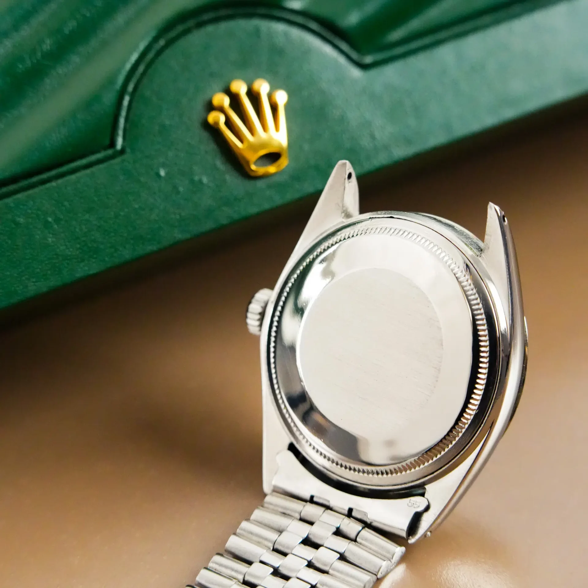 Rolex Datejust 36 Fluted Bezel Linen Dial 1601 - Görsel 12