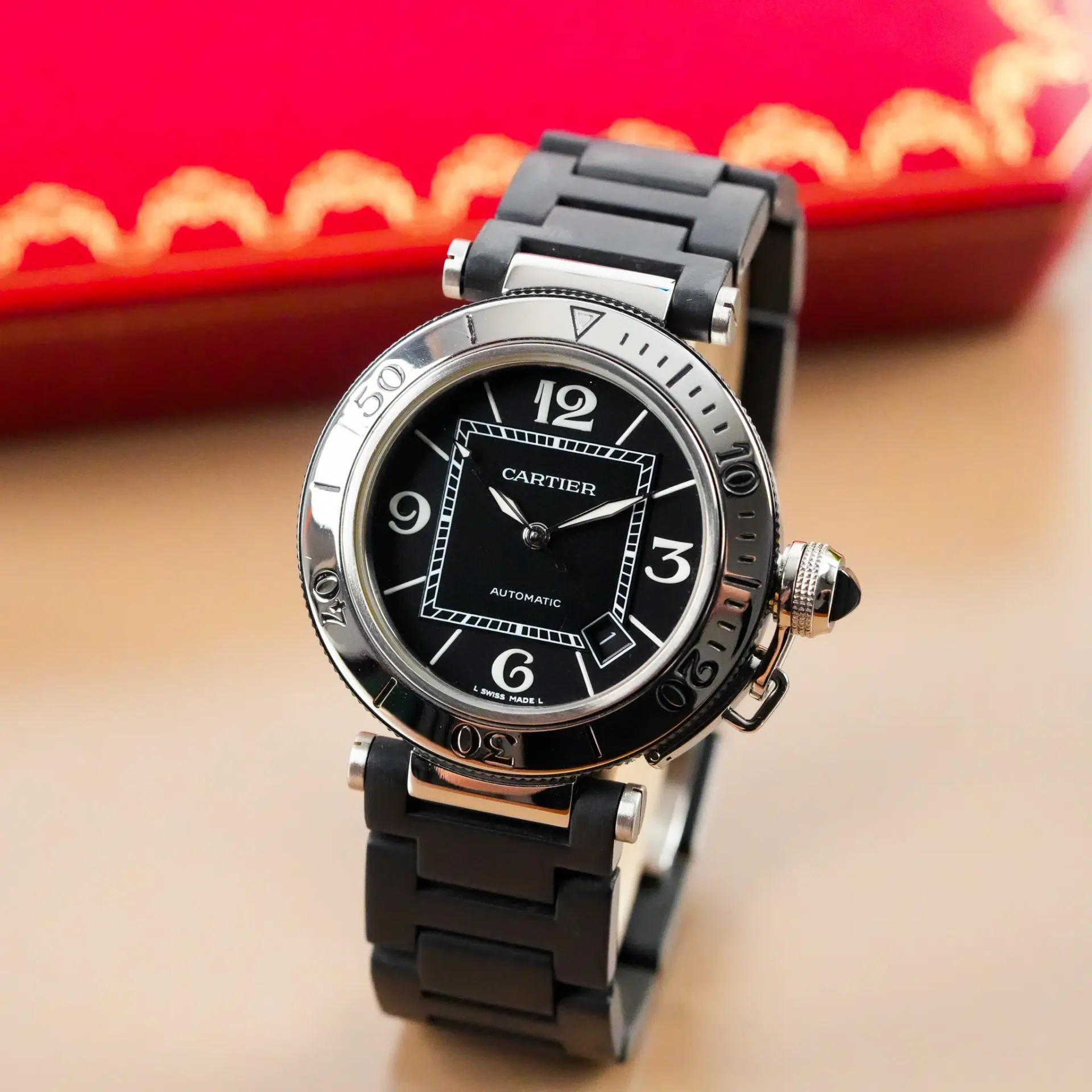 Cartier Pasha Seatimer 2790 - Görsel 4
