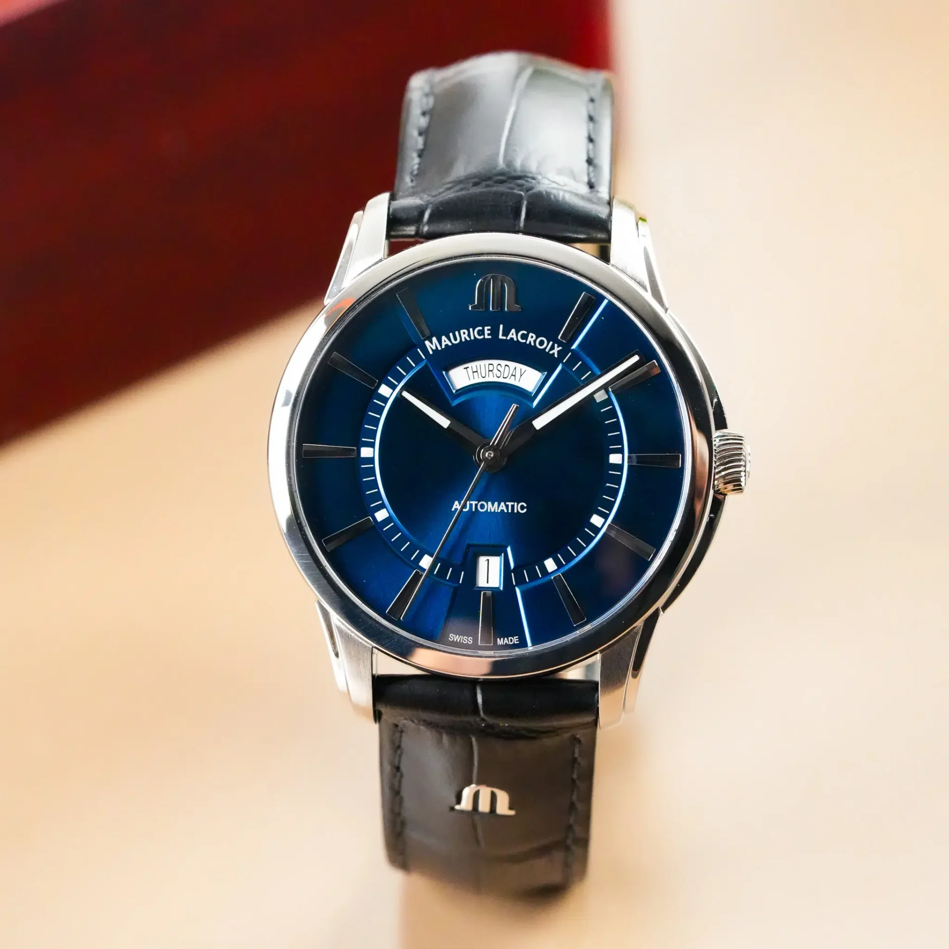 Maurice Lacroix Pontos Day Date Blue Dial PT 6358 - Görsel 2