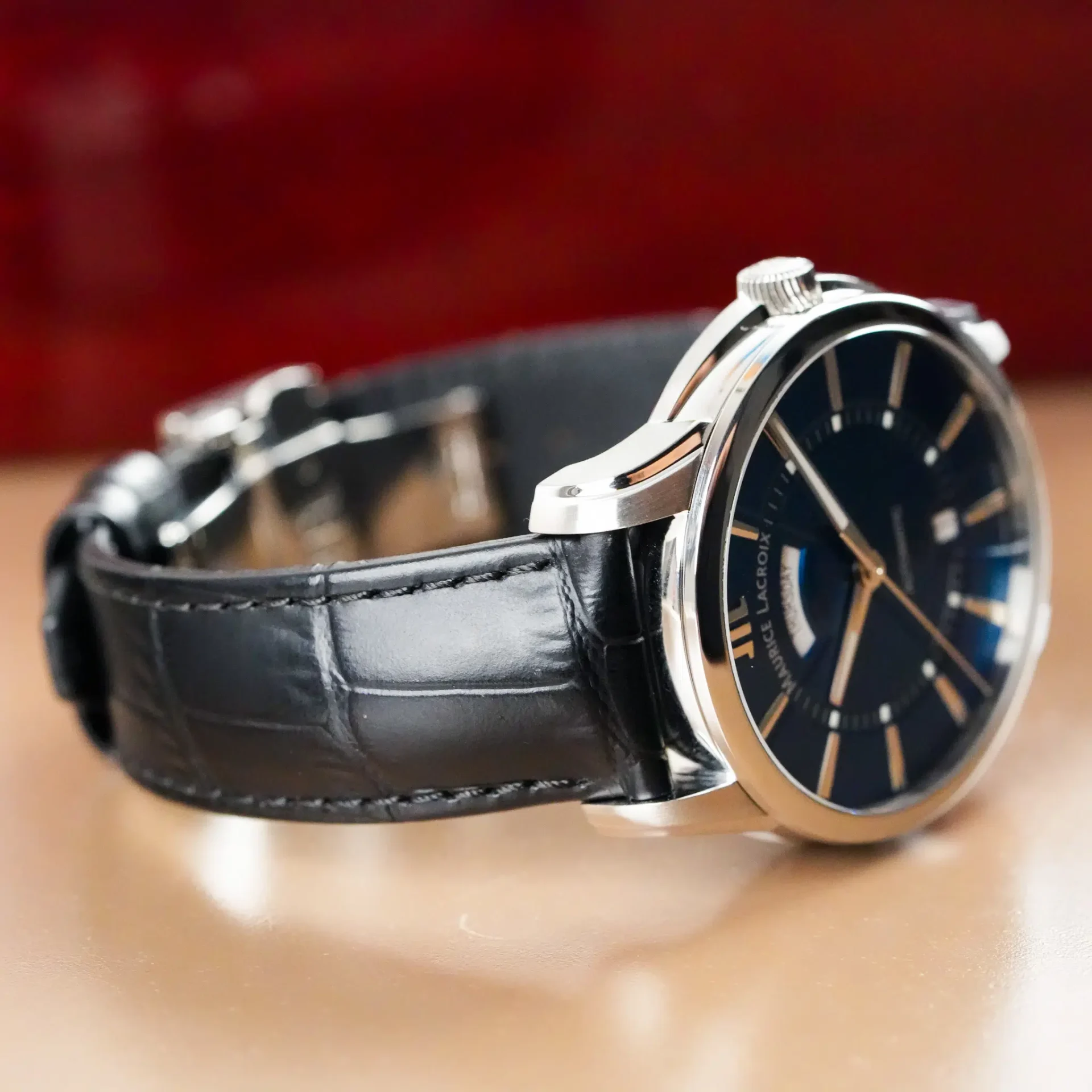 Maurice Lacroix Pontos Day Date Blue Dial PT 6358 - Görsel 7