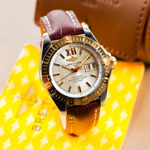 Breitling  Cockpit Chronograph Date Two Tone  C49350