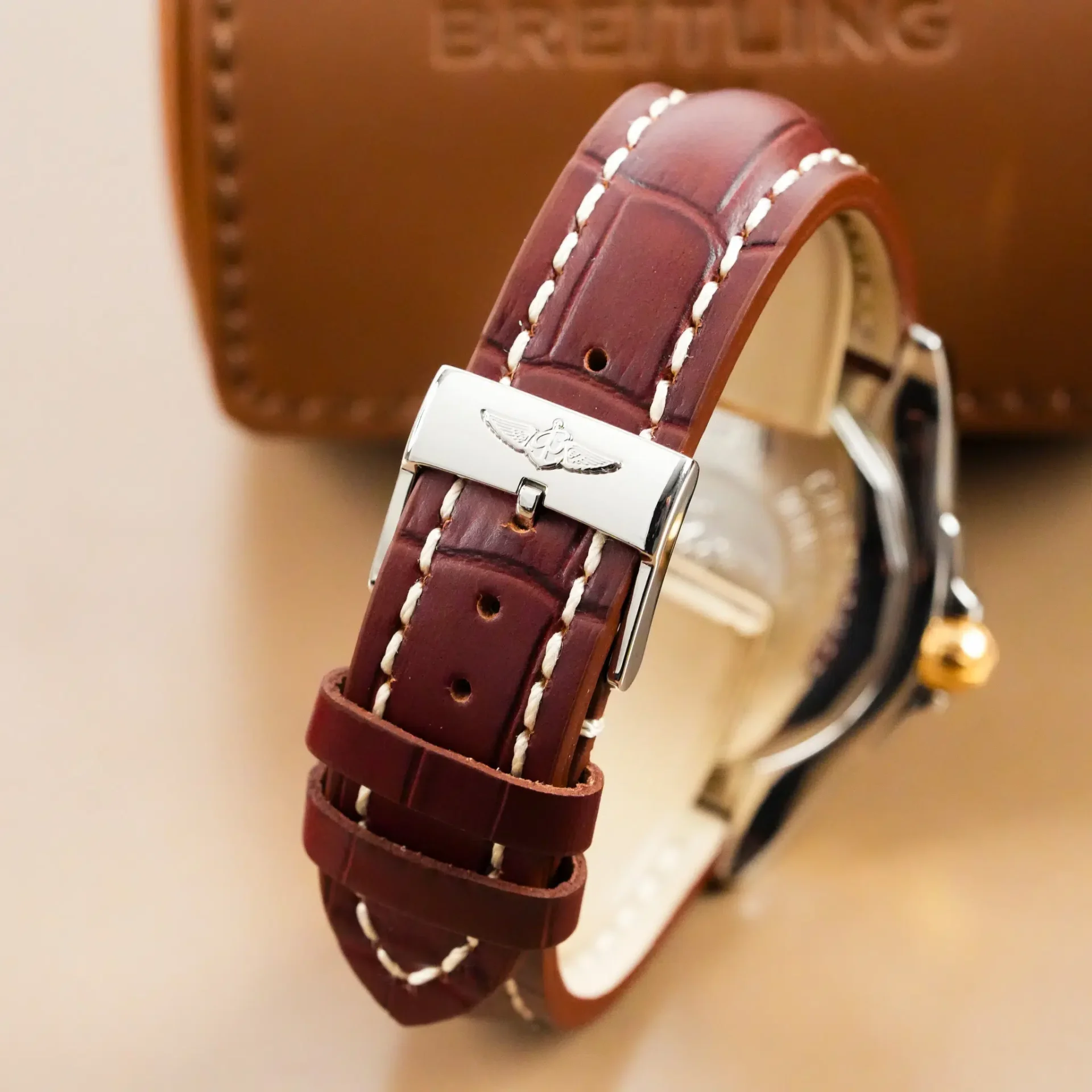 Breitling Cockpit Chronograph Date Two Tone C49350 - Görsel 4