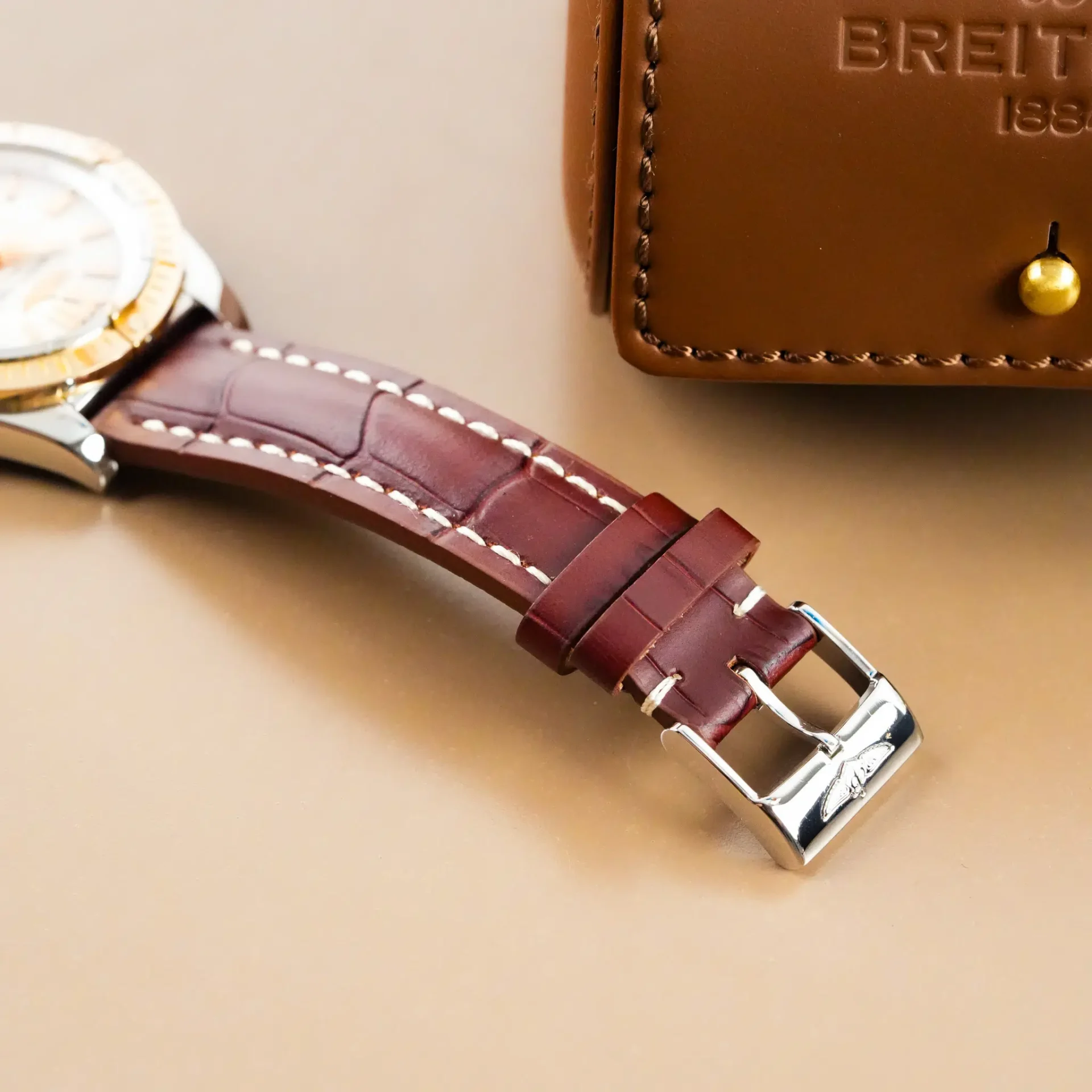 Breitling Cockpit Chronograph Date Two Tone C49350 - Görsel 9