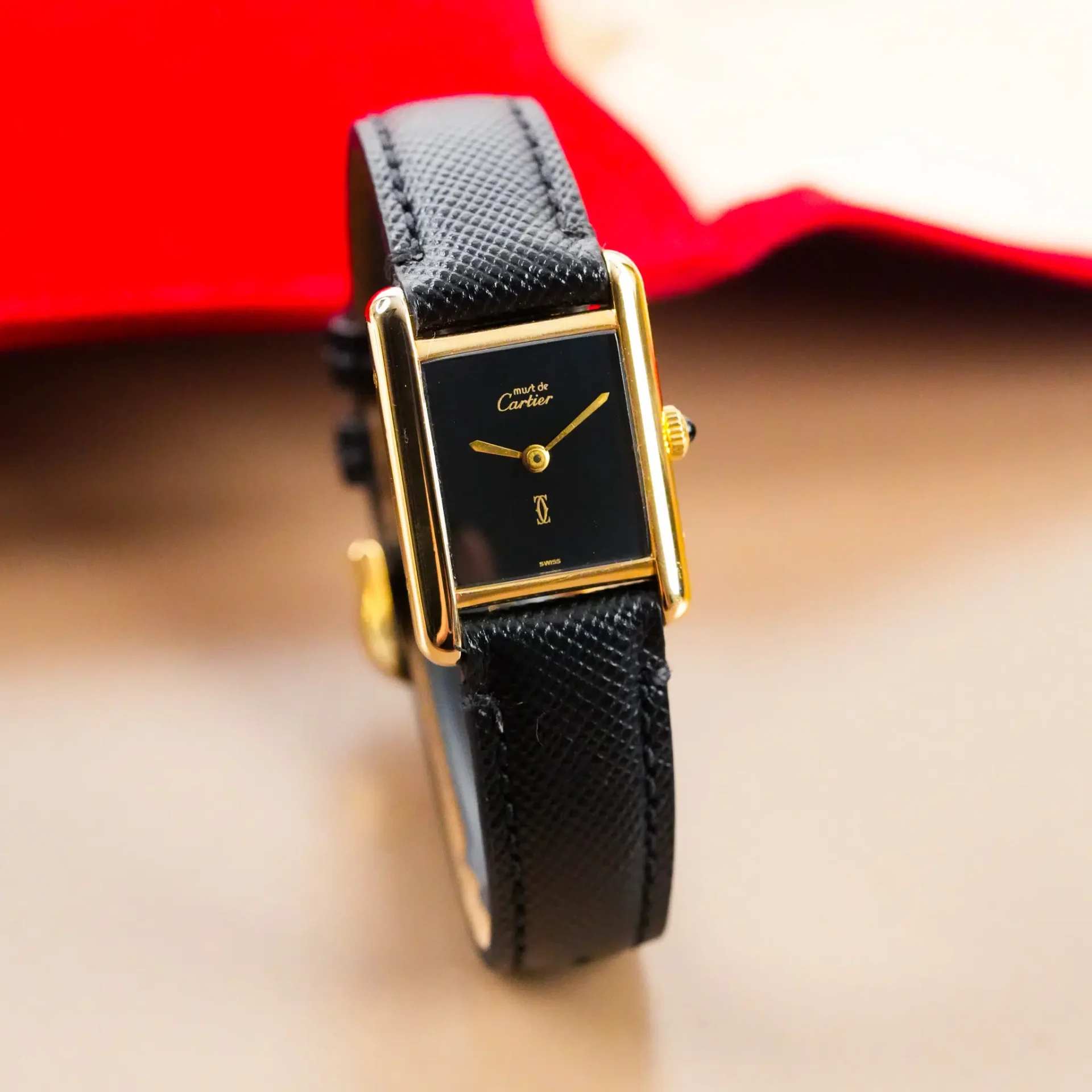 Cartier Must de Tank Paris 2455 - Görsel 2