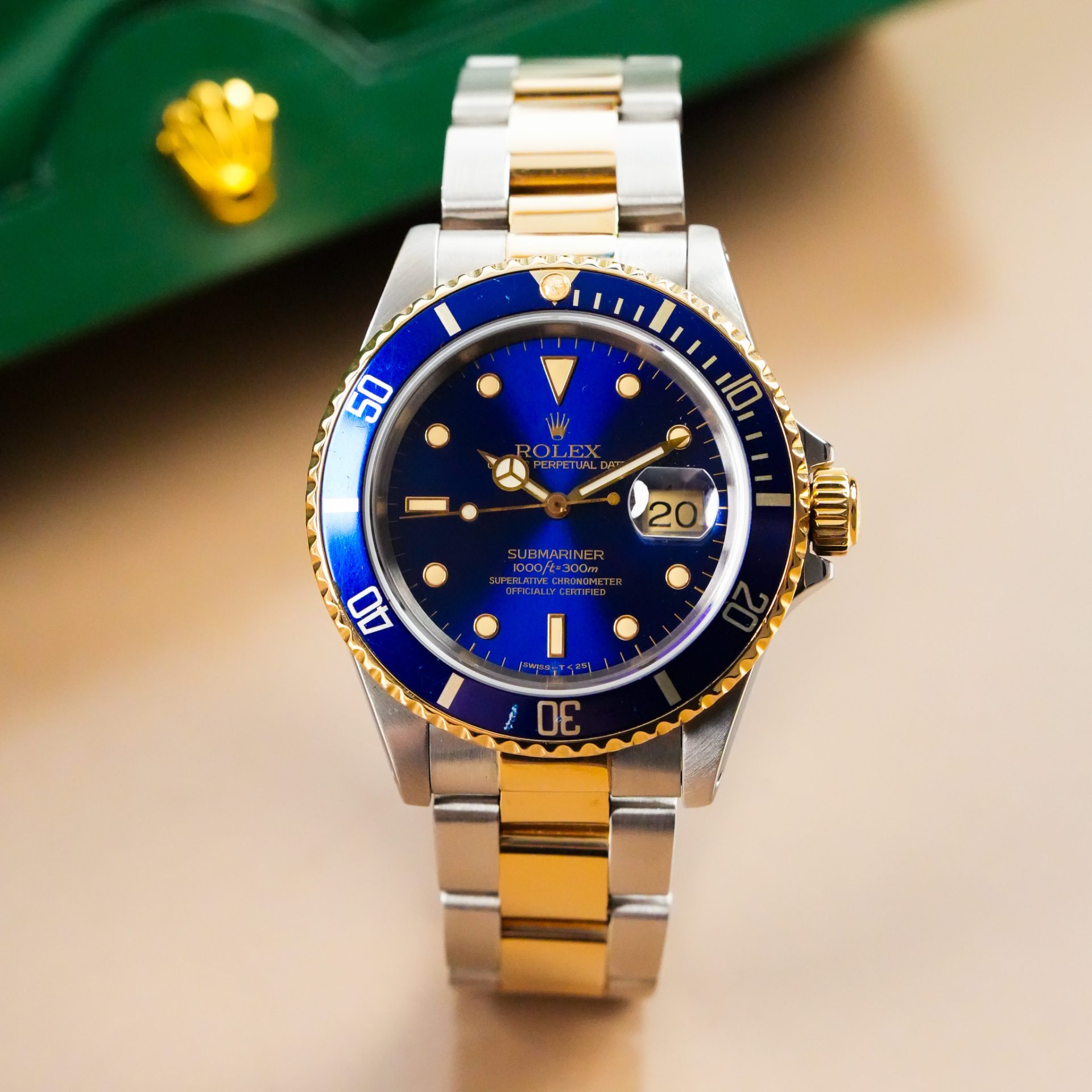 Rolex Submariner Date Bluesy 16613 - Görsel 4