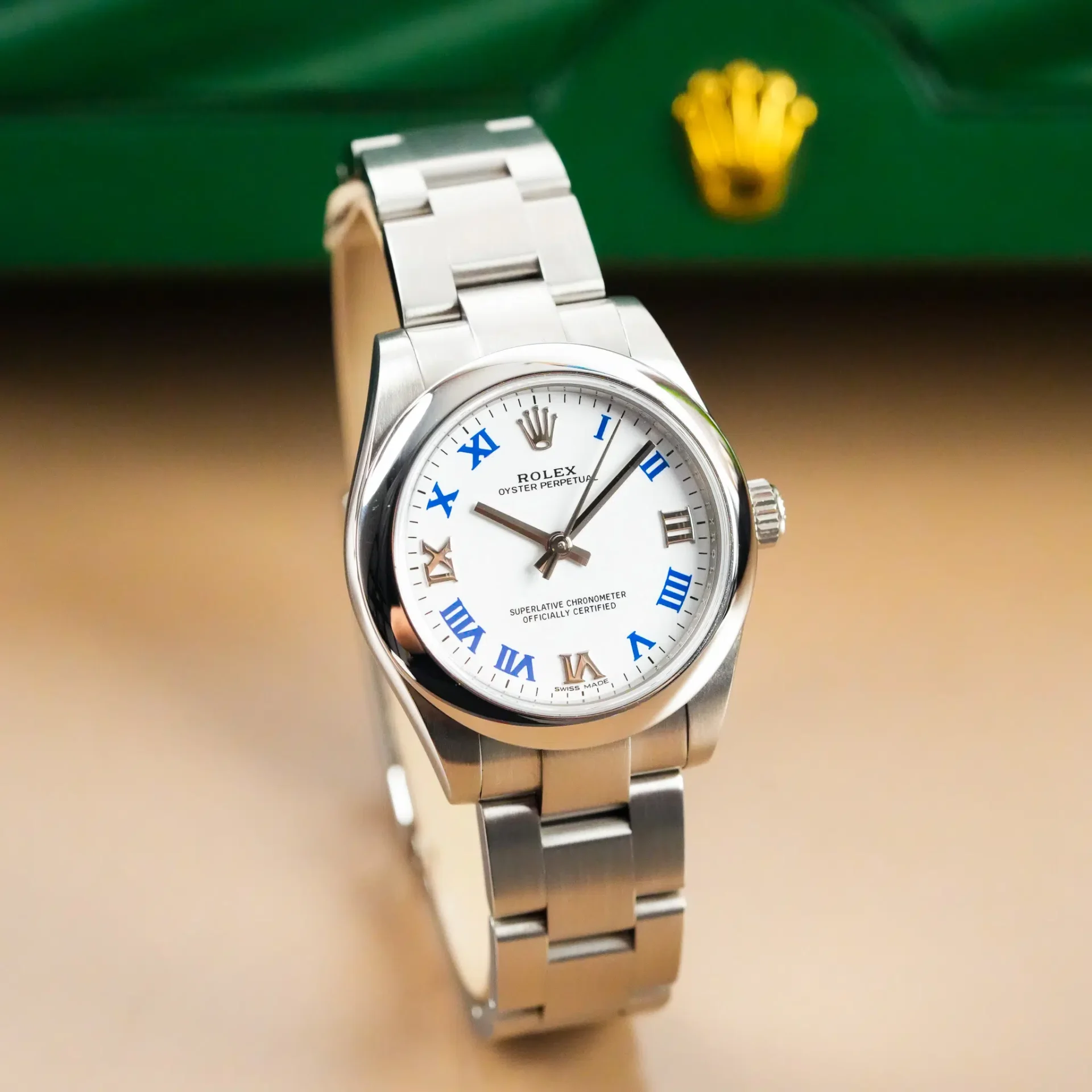 Rolex Oyster Perpetual White Dial 177200 - Görsel 3