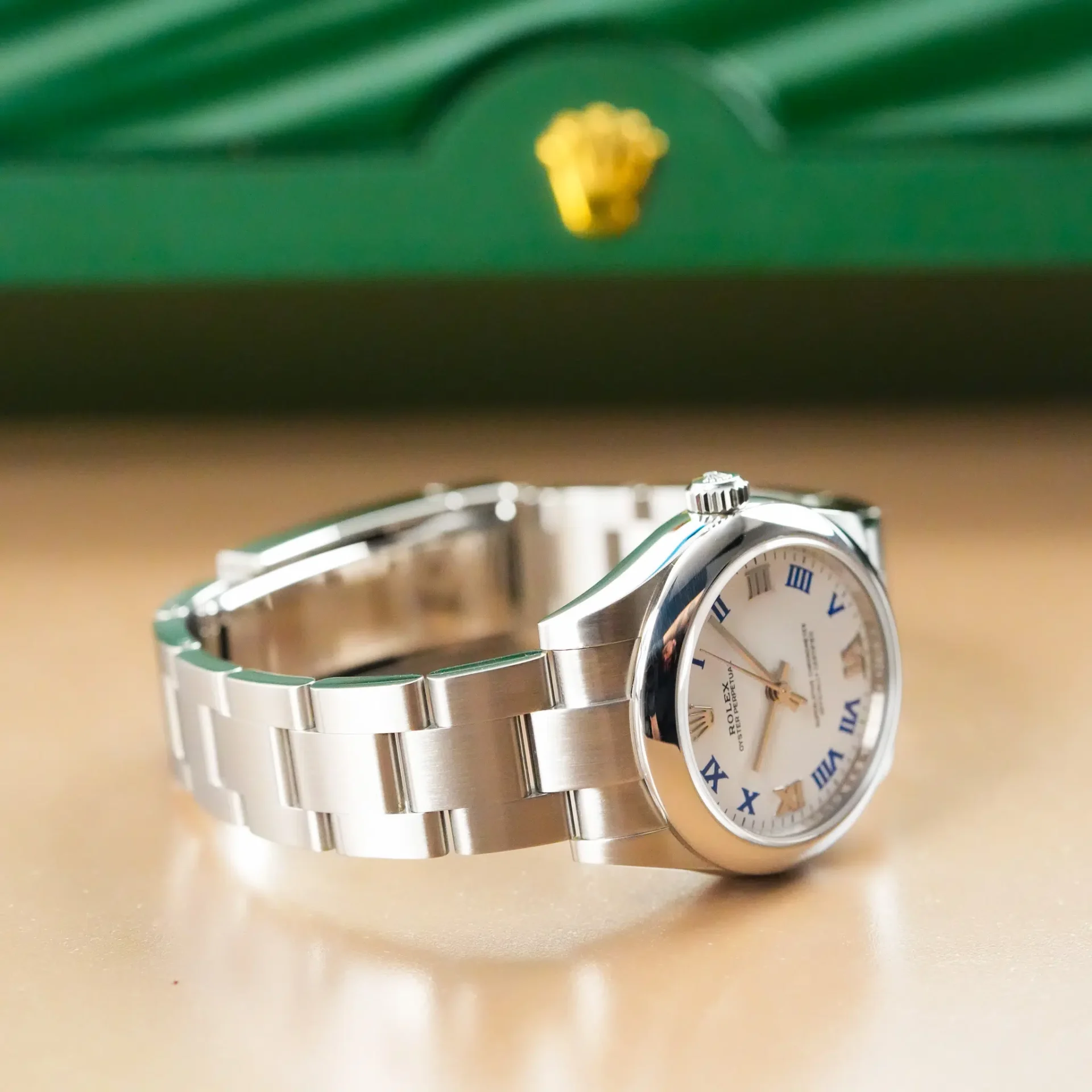 Rolex Oyster Perpetual White Dial 177200 - Görsel 7