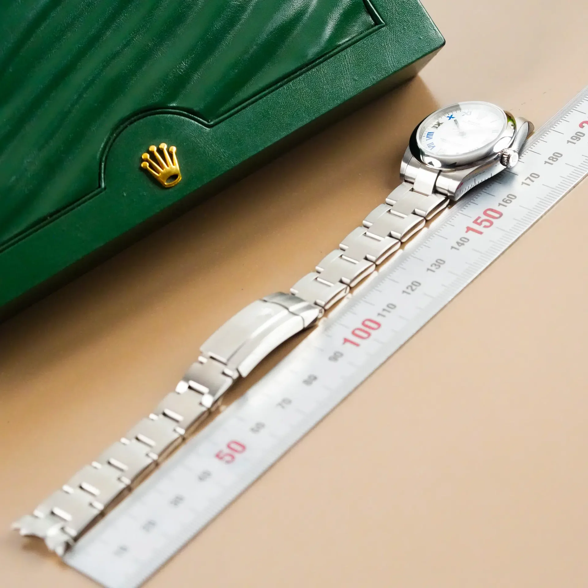 Rolex Oyster Perpetual White Dial 177200 - Görsel 11