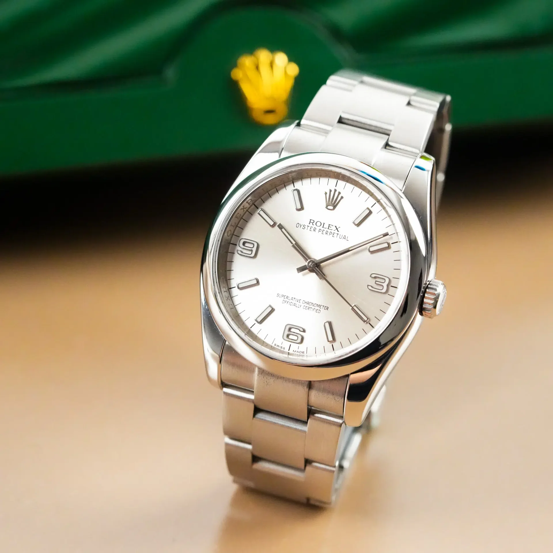 Rolex Oyster Perpetual 36 Silver Dial 116000 - Görsel 3