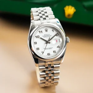 Rolex Datejust White Dial 116200
