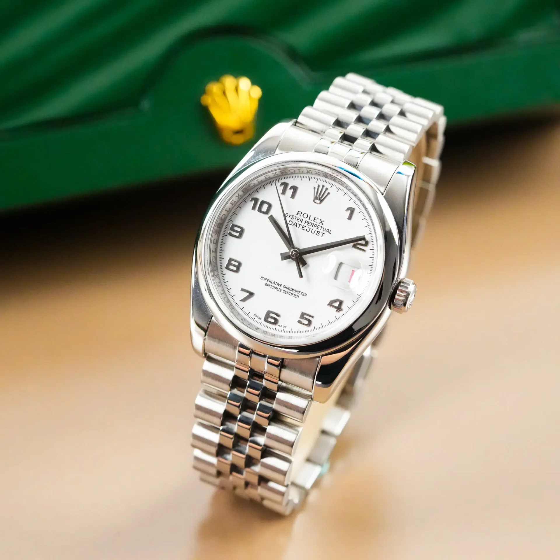Rolex Datejust White Dial 116200 - Görsel 3