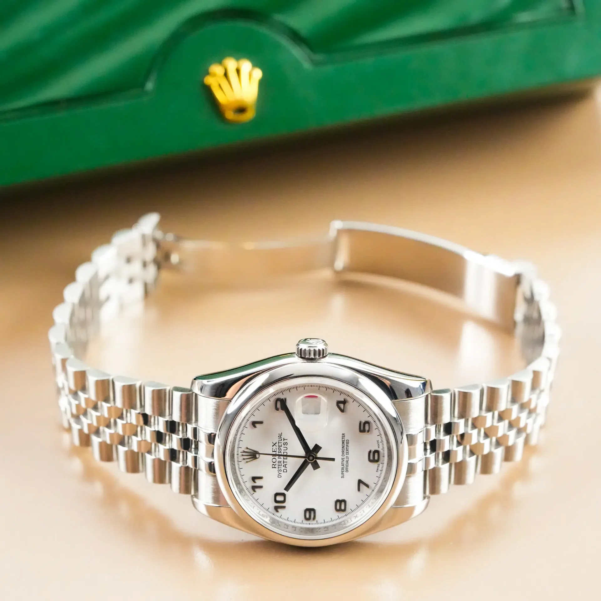 Rolex Datejust White Dial 116200 - Görsel 10